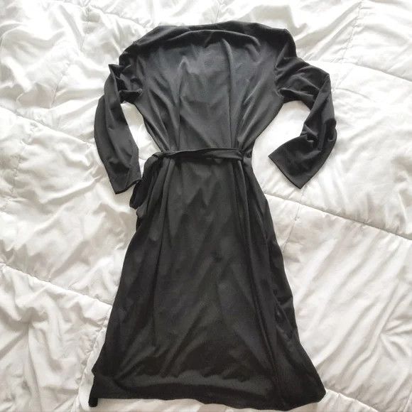 Max Mara Studio M Classic Wrap Dress Size M / US 6-8 / IT 42-44 - 7 Thumbnail