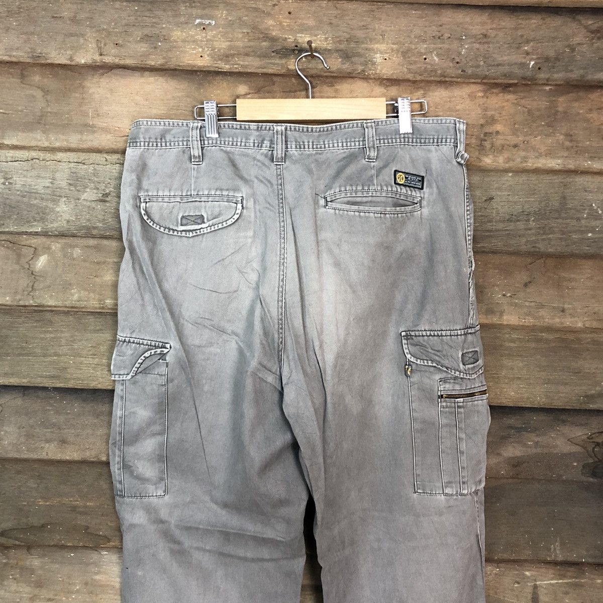 Faded Glory × Japanese Brand Japan faded Grey Multipocket Cargo Pants #c999 Size US 34 / EU 50 - 9 Thumbnail