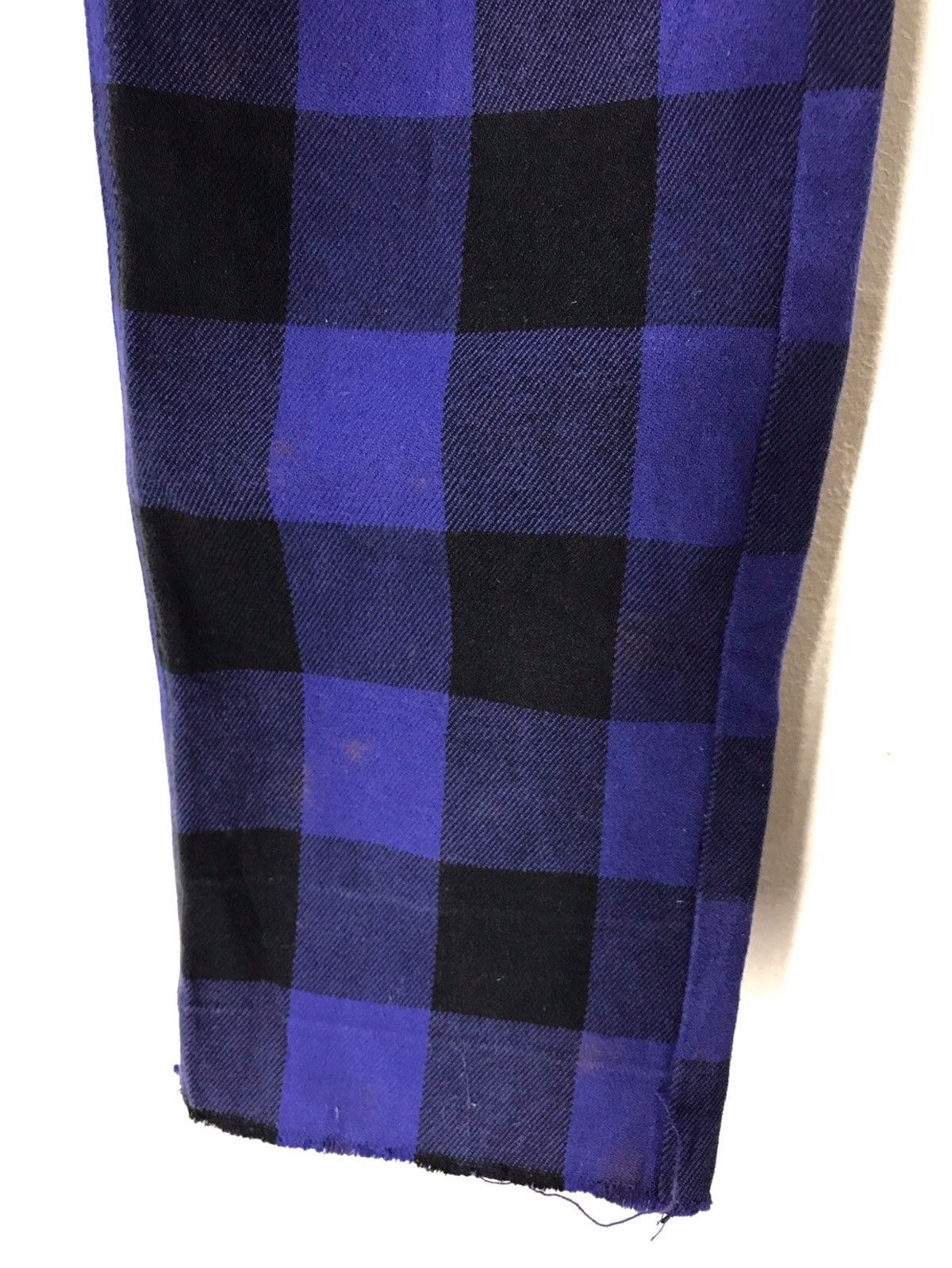 Japanese Brand Super Lover Tokyo Japan Tartan / Check Regular Pant Size US 27 - 12 Thumbnail