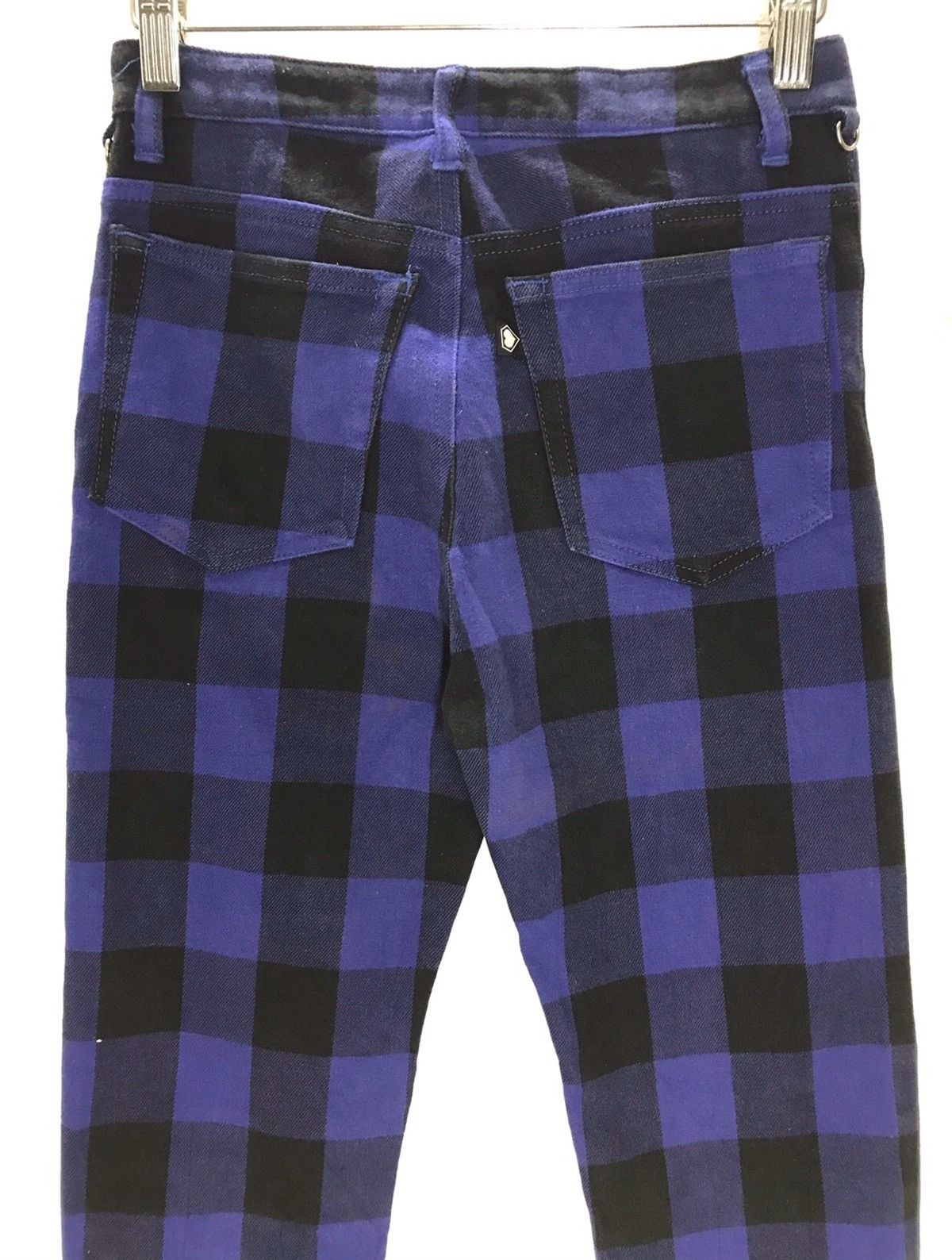 Japanese Brand Super Lover Tokyo Japan Tartan / Check Regular Pant Size US 27 - 4 Thumbnail