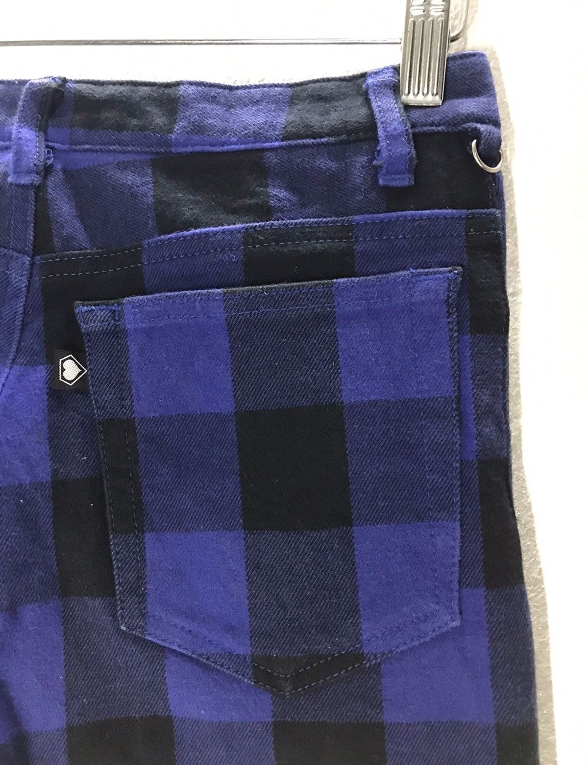 Japanese Brand Super Lover Tokyo Japan Tartan / Check Regular Pant Size US 27 - 5 Thumbnail