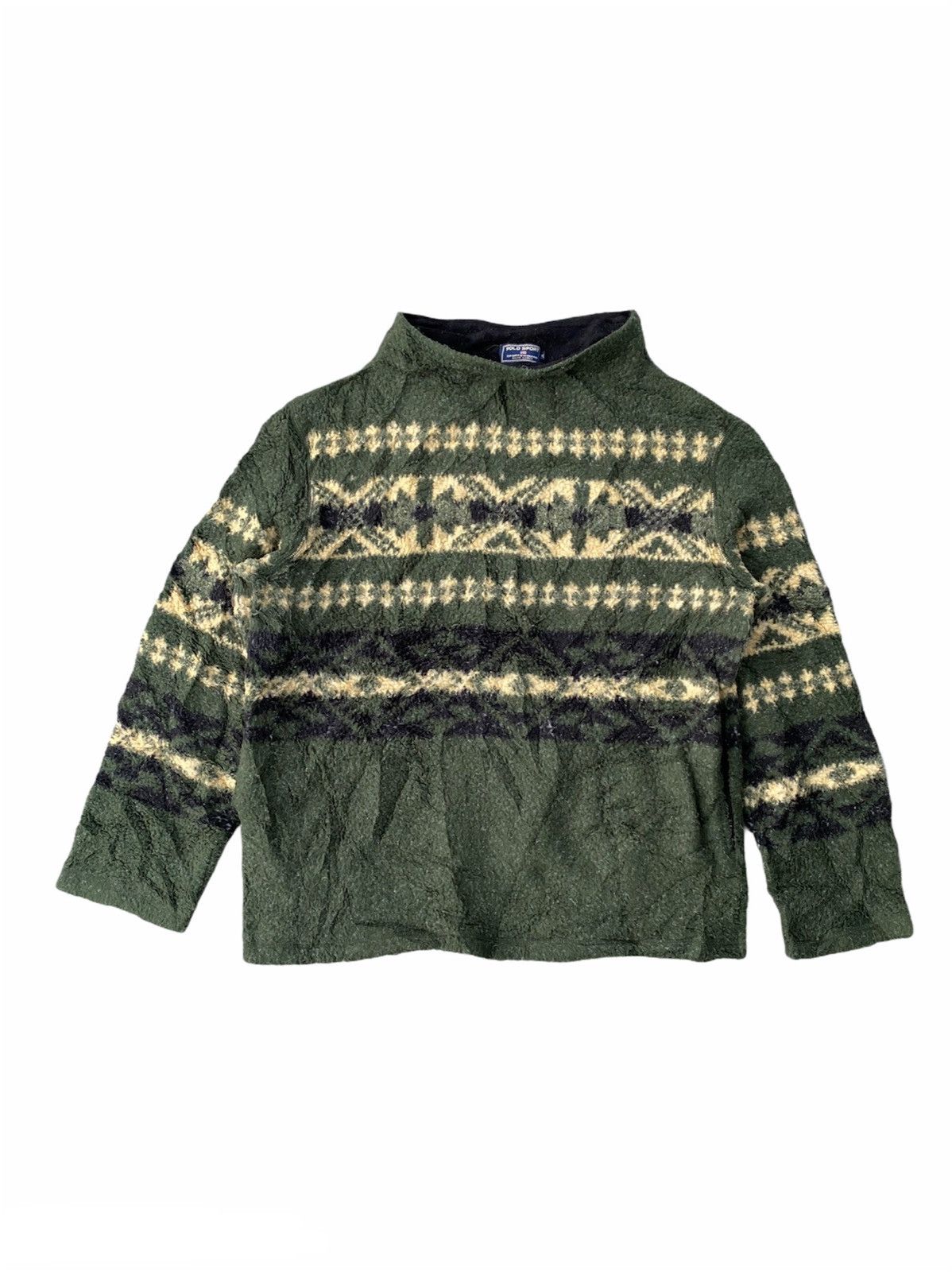 Polo Ralph Lauren × Ralph Lauren × Ralph Lauren Sport Polo Sport Women Fleece Knitwear Size ONE SIZE - 1 Thumbnail