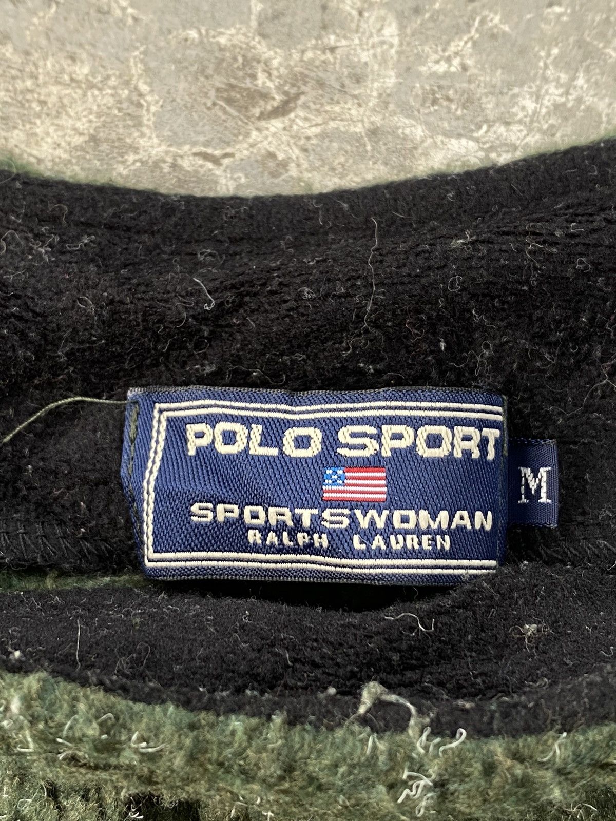 Polo Ralph Lauren × Ralph Lauren × Ralph Lauren Sport Polo Sport Women Fleece Knitwear Size ONE SIZE - 3 Thumbnail
