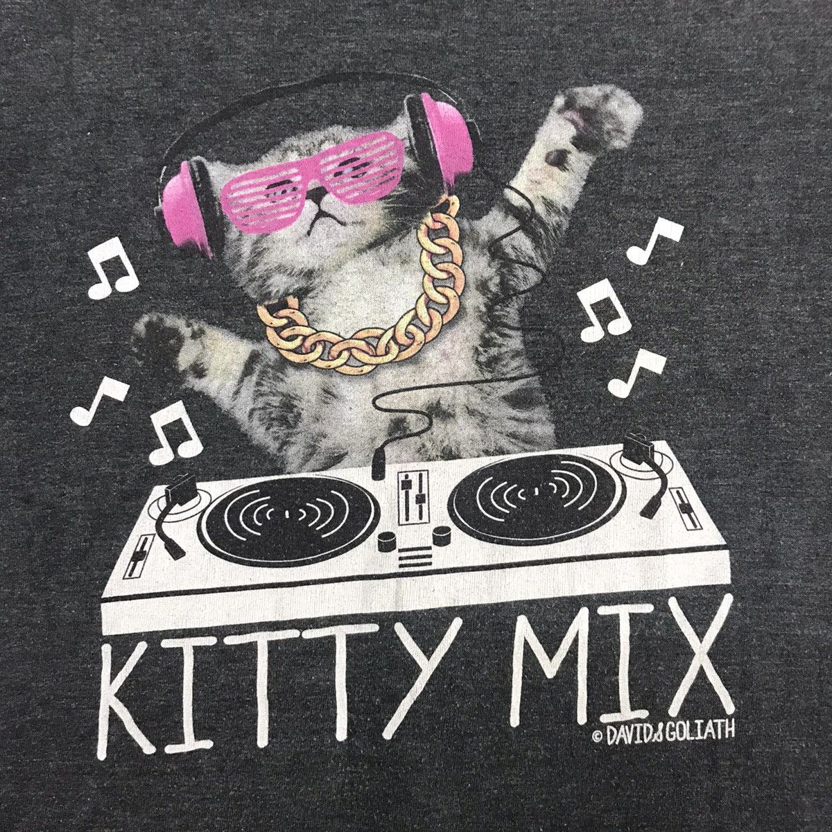 Band Tees × Rap Tees Navy x David & Goliath Kitty Mix | Revenge Size US M / EU 48-50 / 2 - 2 Thumbnail