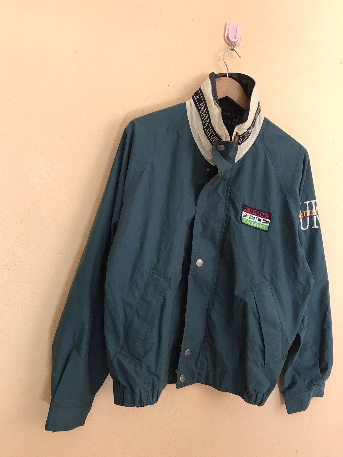 Japanese Brand × Vintage REGATTA CLUB SAILING GEAR WINDBREAKER JACKET Size US M / EU 48-50 / 2 - 4 Thumbnail