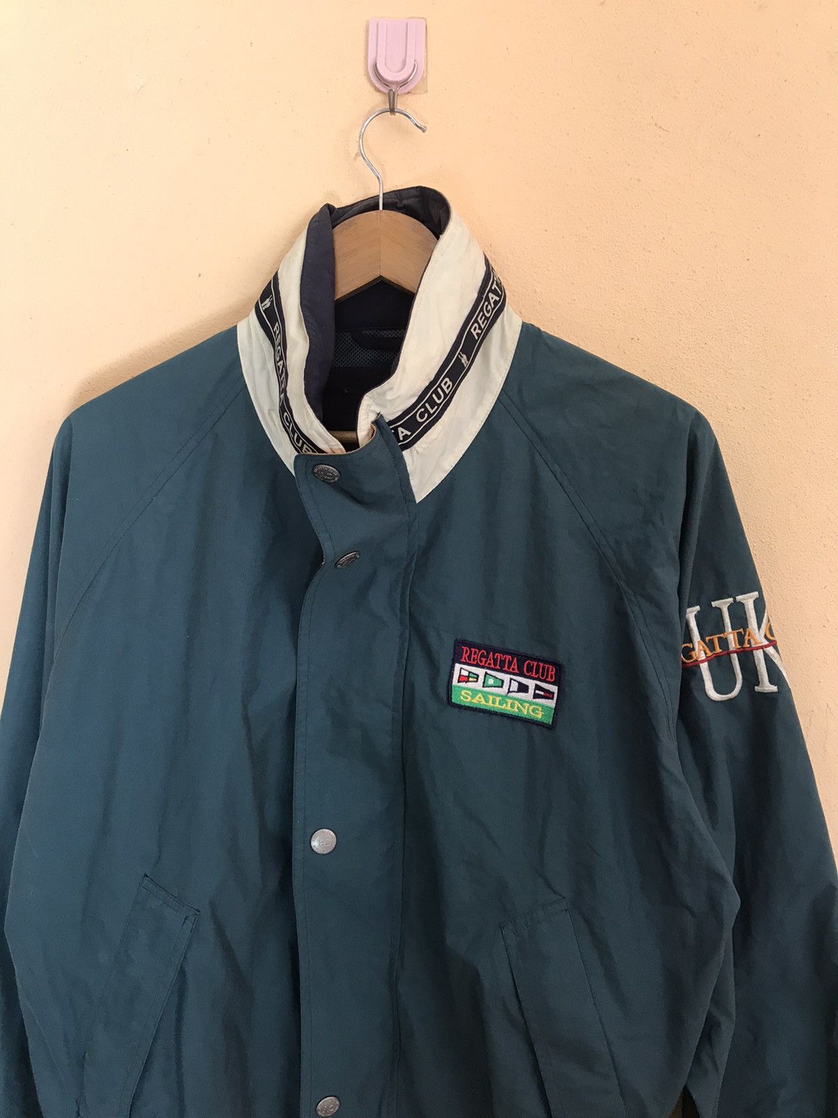 Japanese Brand × Vintage REGATTA CLUB SAILING GEAR WINDBREAKER JACKET Size US M / EU 48-50 / 2 - 7 Thumbnail