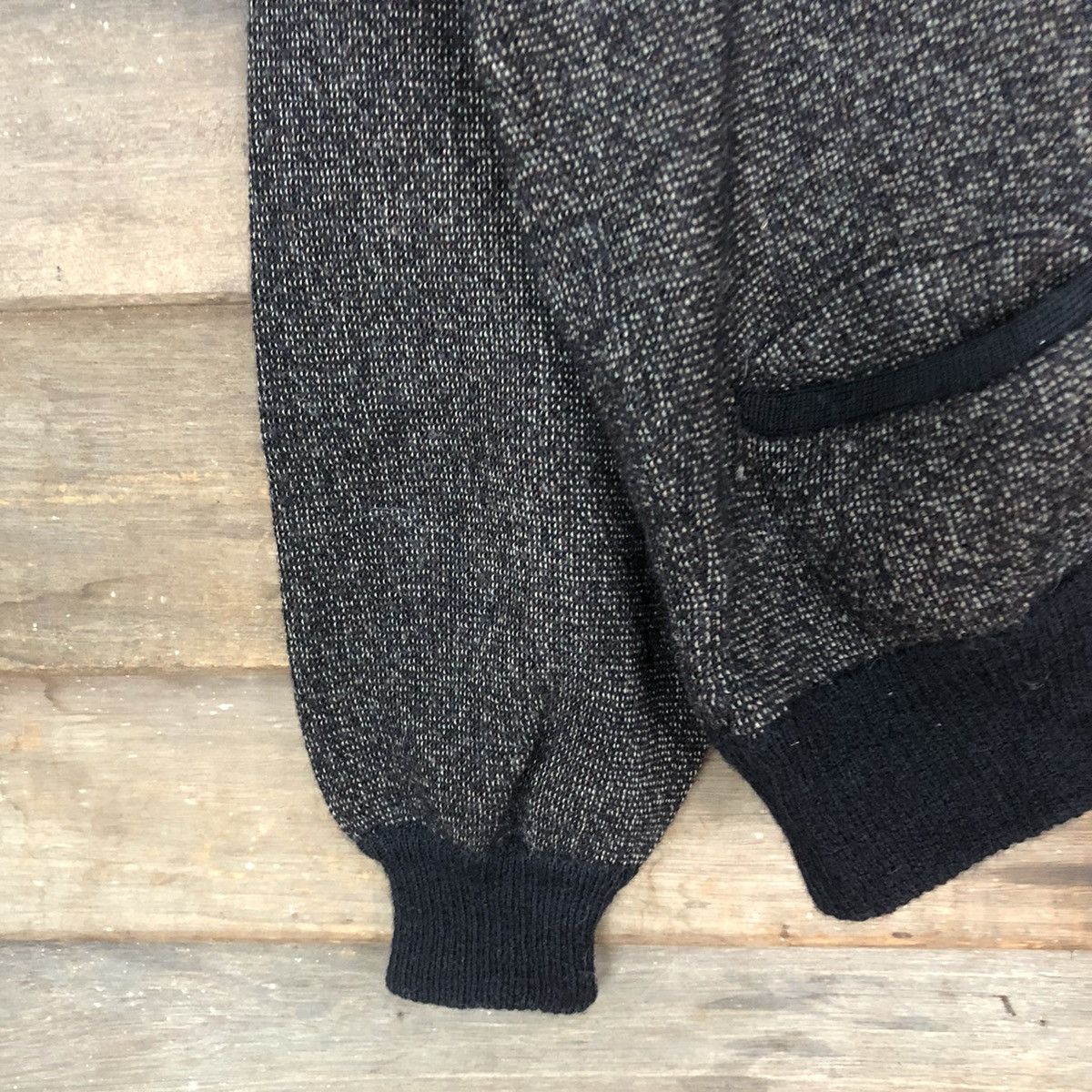 Vintage DL Royal Weston vintage japan knitwear Black Cardigan #496B Size US M / EU 48-50 / 2 - 6 Thumbnail