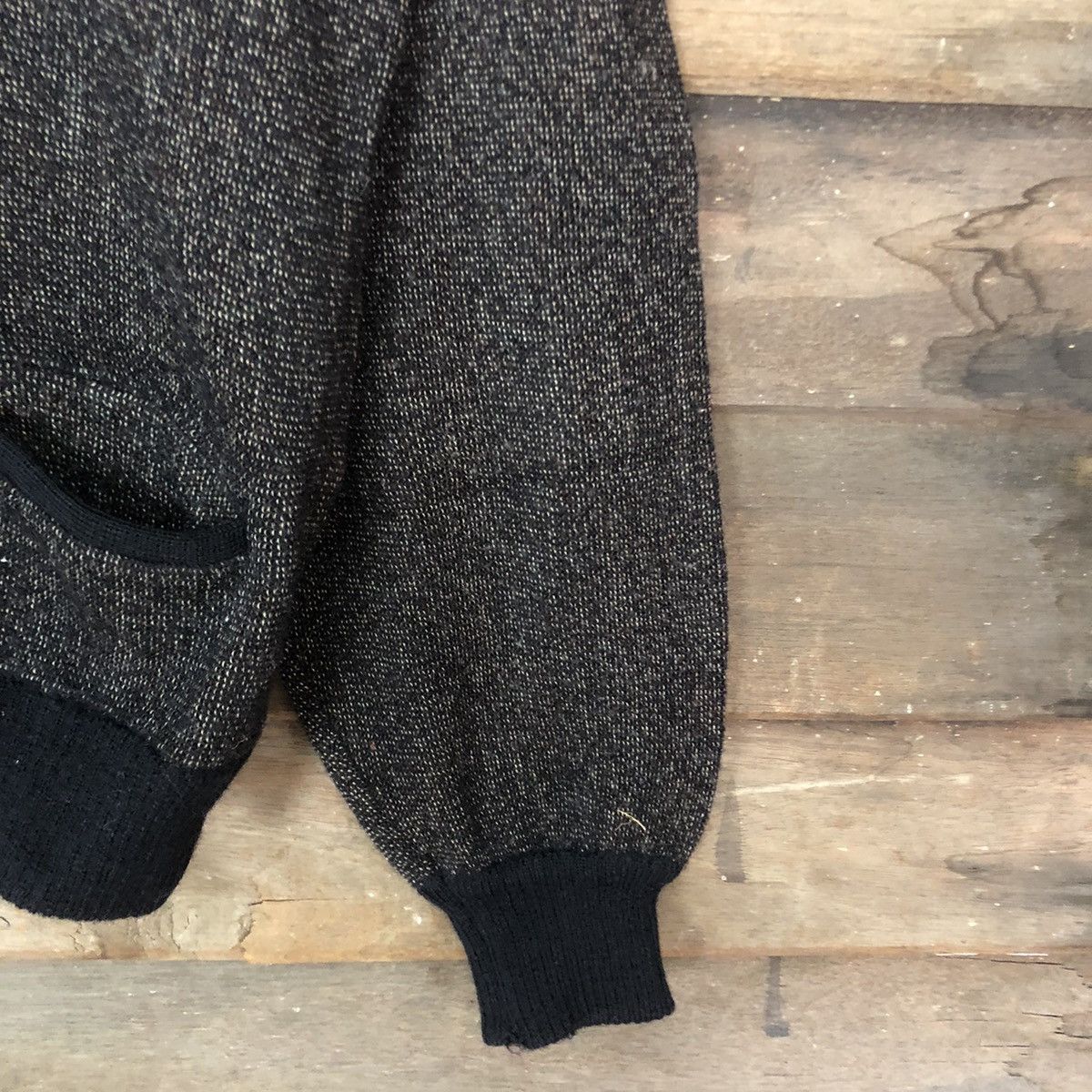 Vintage DL Royal Weston vintage japan knitwear Black Cardigan #496B Size US M / EU 48-50 / 2 - 4 Thumbnail
