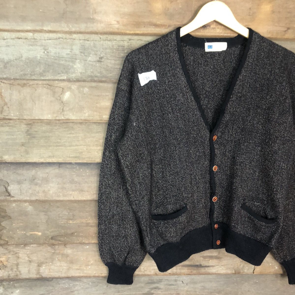 Vintage DL Royal Weston vintage japan knitwear Black Cardigan #496B Size US M / EU 48-50 / 2 - 7 Thumbnail
