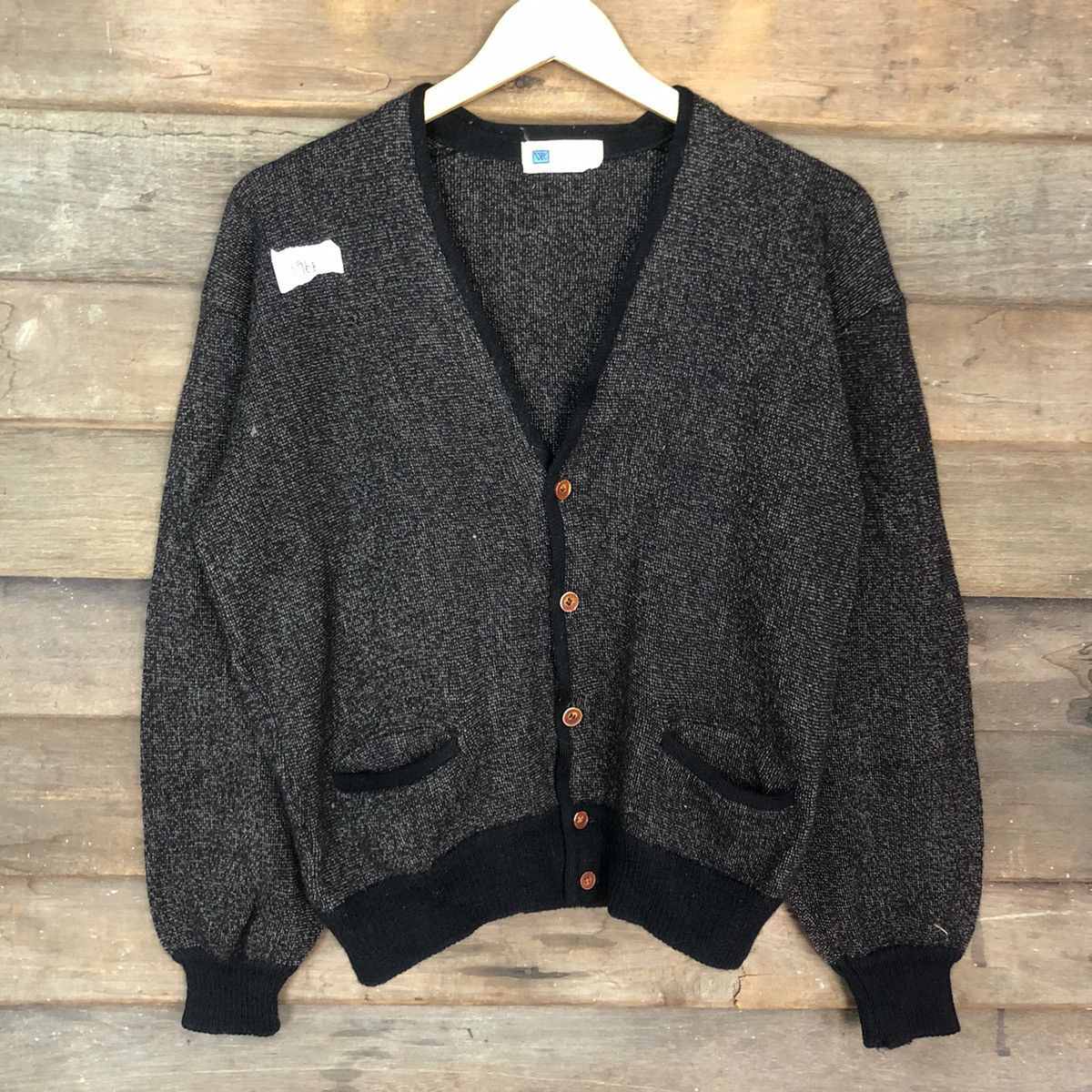 Vintage DL Royal Weston vintage japan knitwear Black Cardigan #496B Size US M / EU 48-50 / 2 - 8 Thumbnail