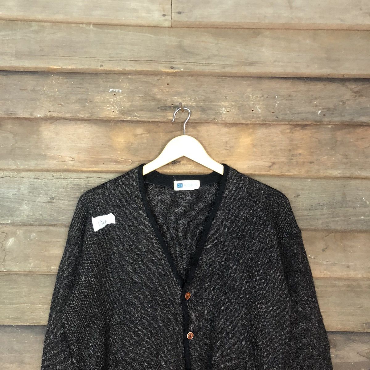 Vintage DL Royal Weston vintage japan knitwear Black Cardigan #496B Size US M / EU 48-50 / 2 - 9 Thumbnail