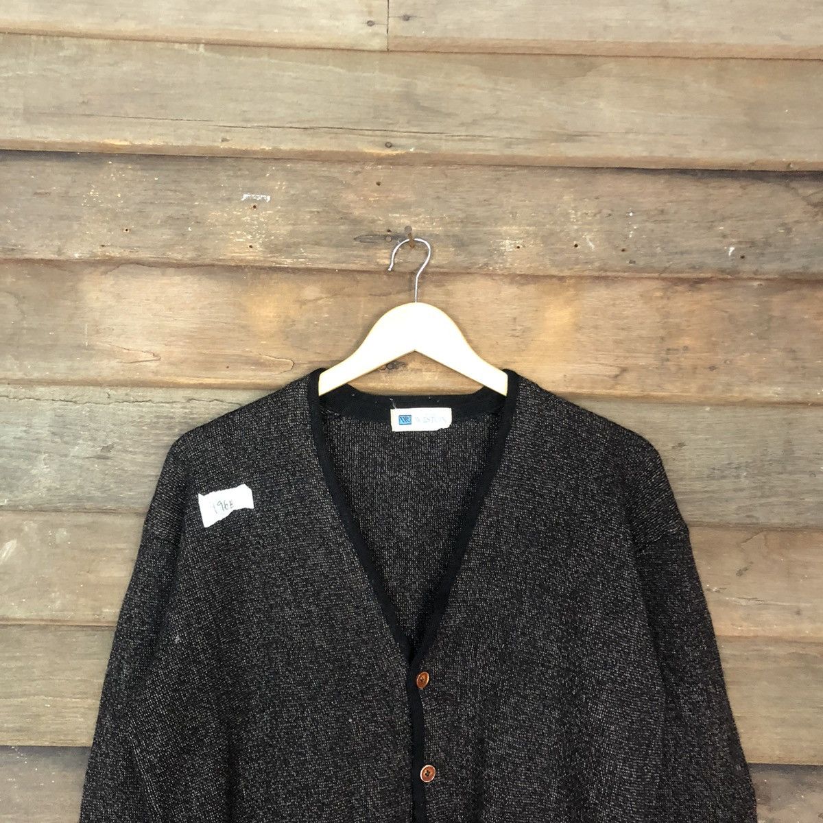 Vintage DL Royal Weston vintage japan knitwear Black Cardigan #496B Size US M / EU 48-50 / 2 - 2 Thumbnail