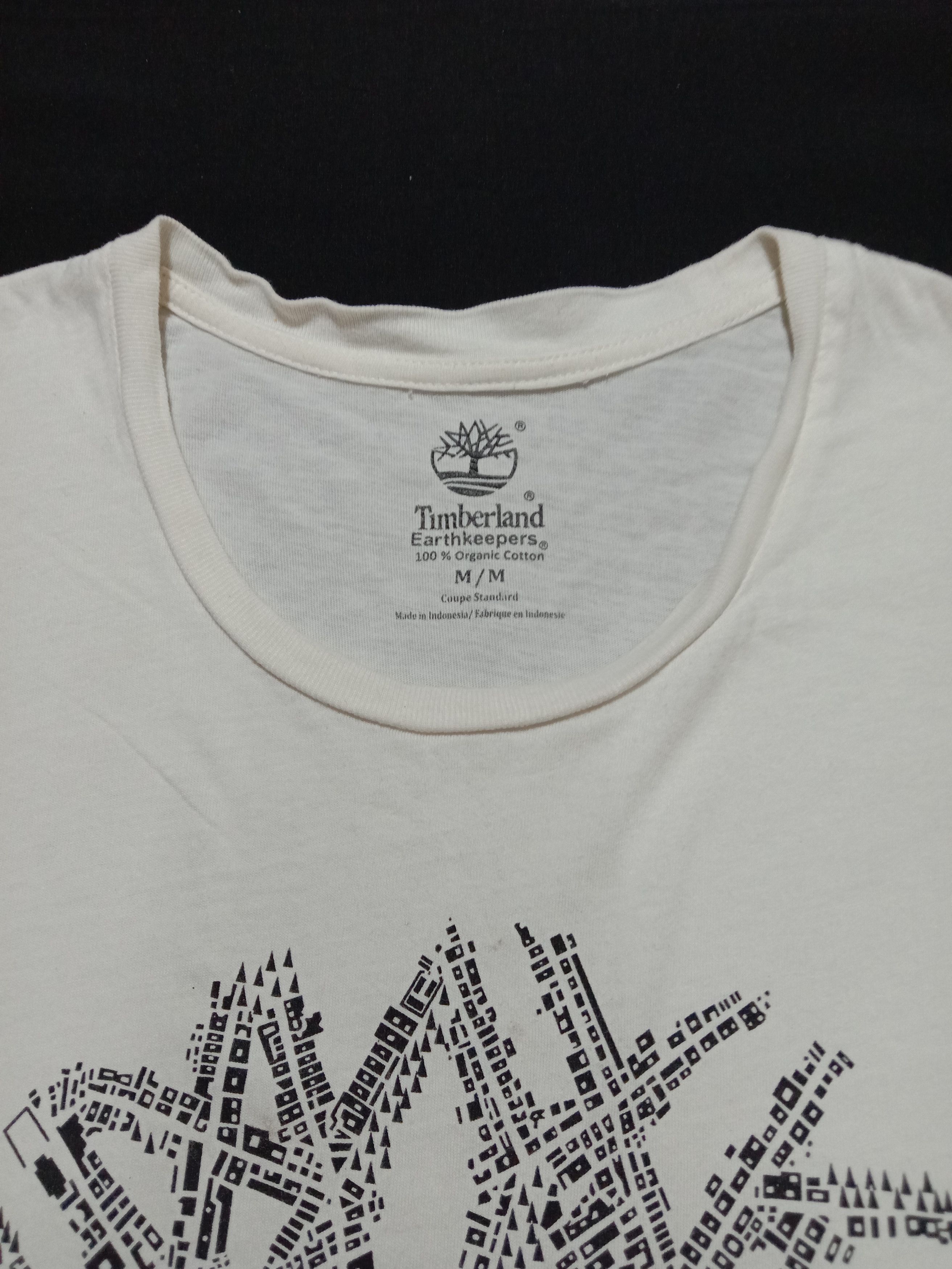 Designer Timberland Tee White Color Big Print Logo Size US M / EU 48-50 / 2 - 5 Thumbnail