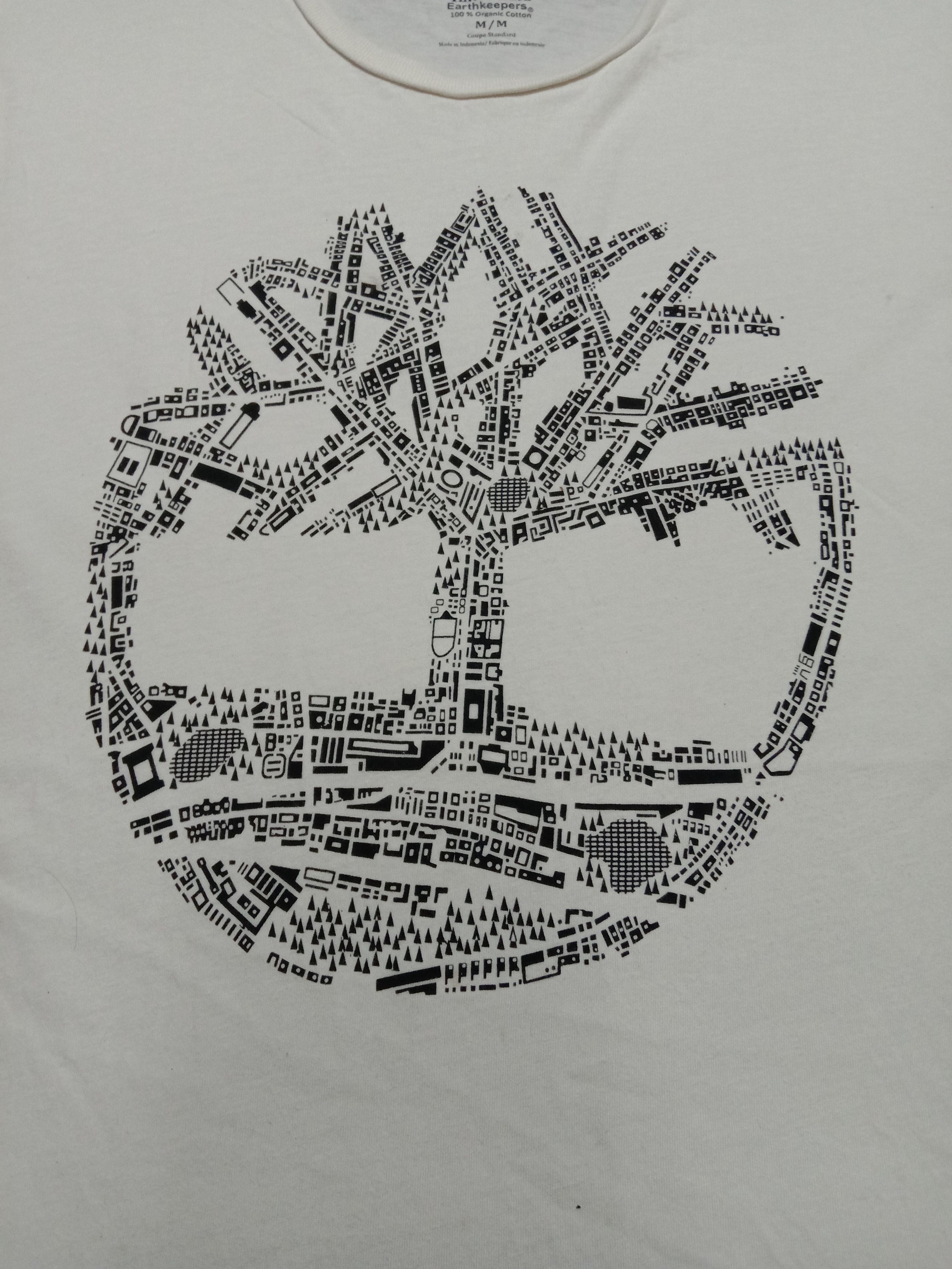 Designer Timberland Tee White Color Big Print Logo Size US M / EU 48-50 / 2 - 4 Thumbnail