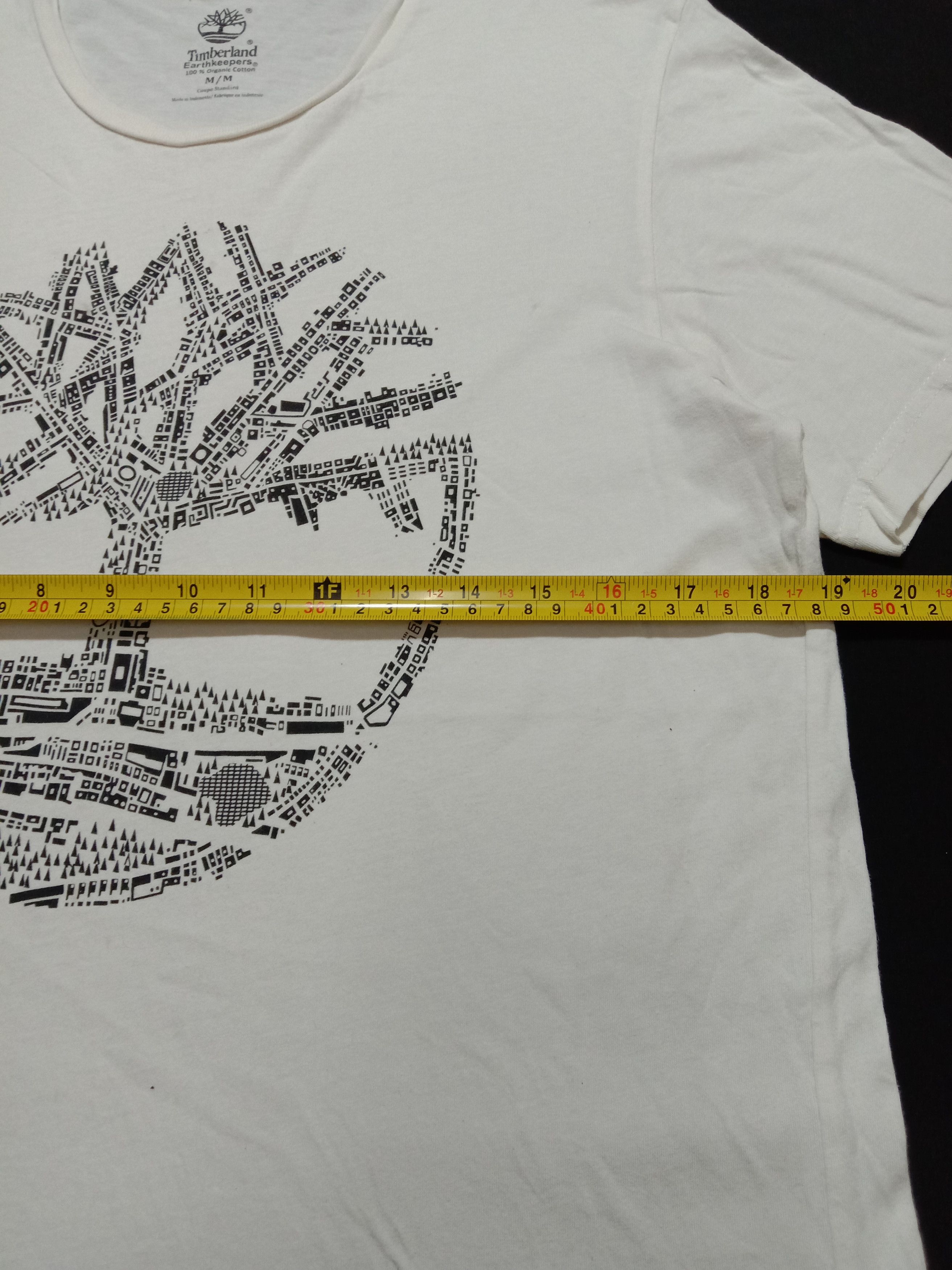 Designer Timberland Tee White Color Big Print Logo Size US M / EU 48-50 / 2 - 3 Thumbnail