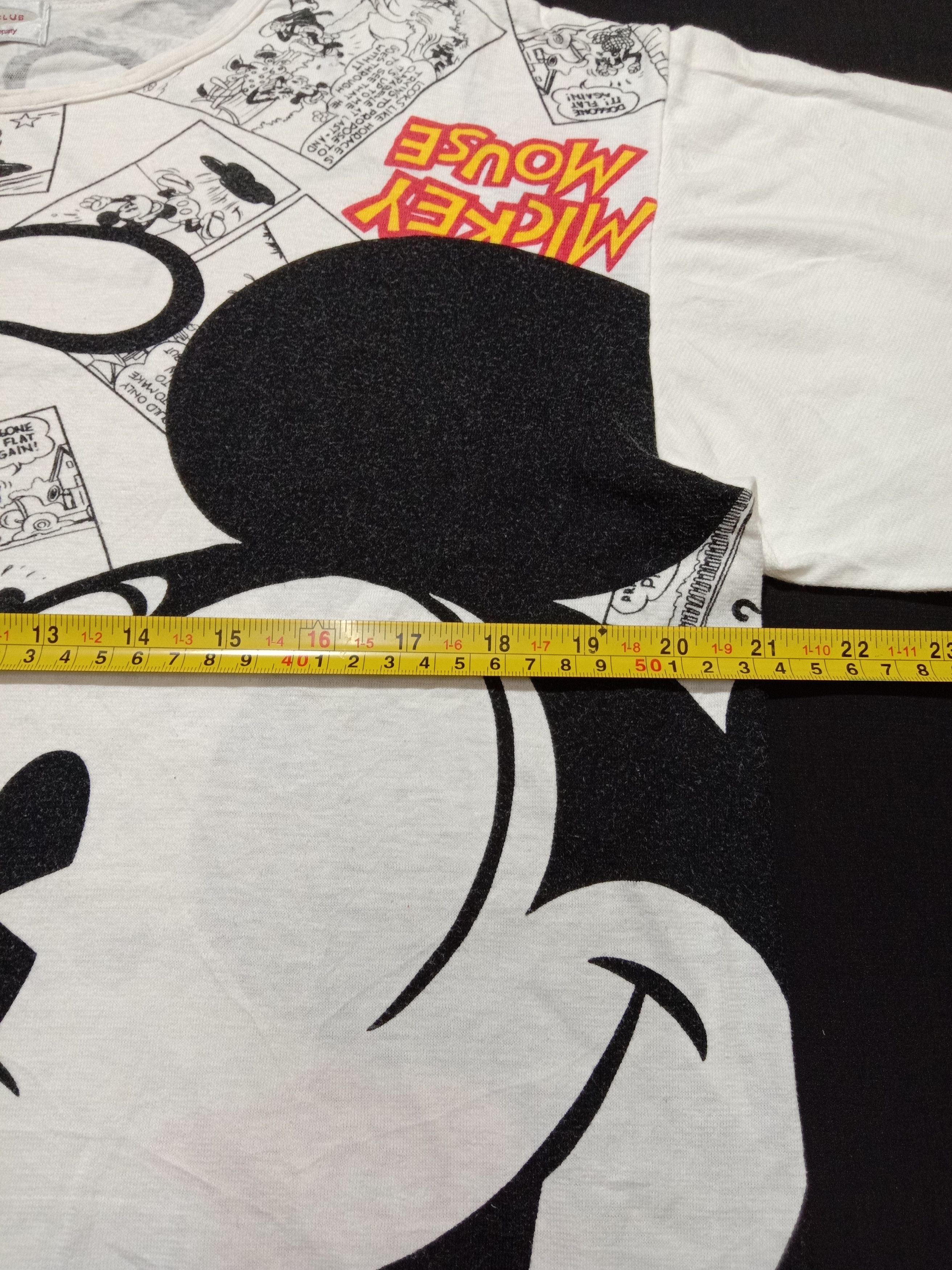 Disney Vintage 90s Mickey Mouse Full Print Tee Walt Disney Size L / US 10 / IT 46 - 5 Thumbnail