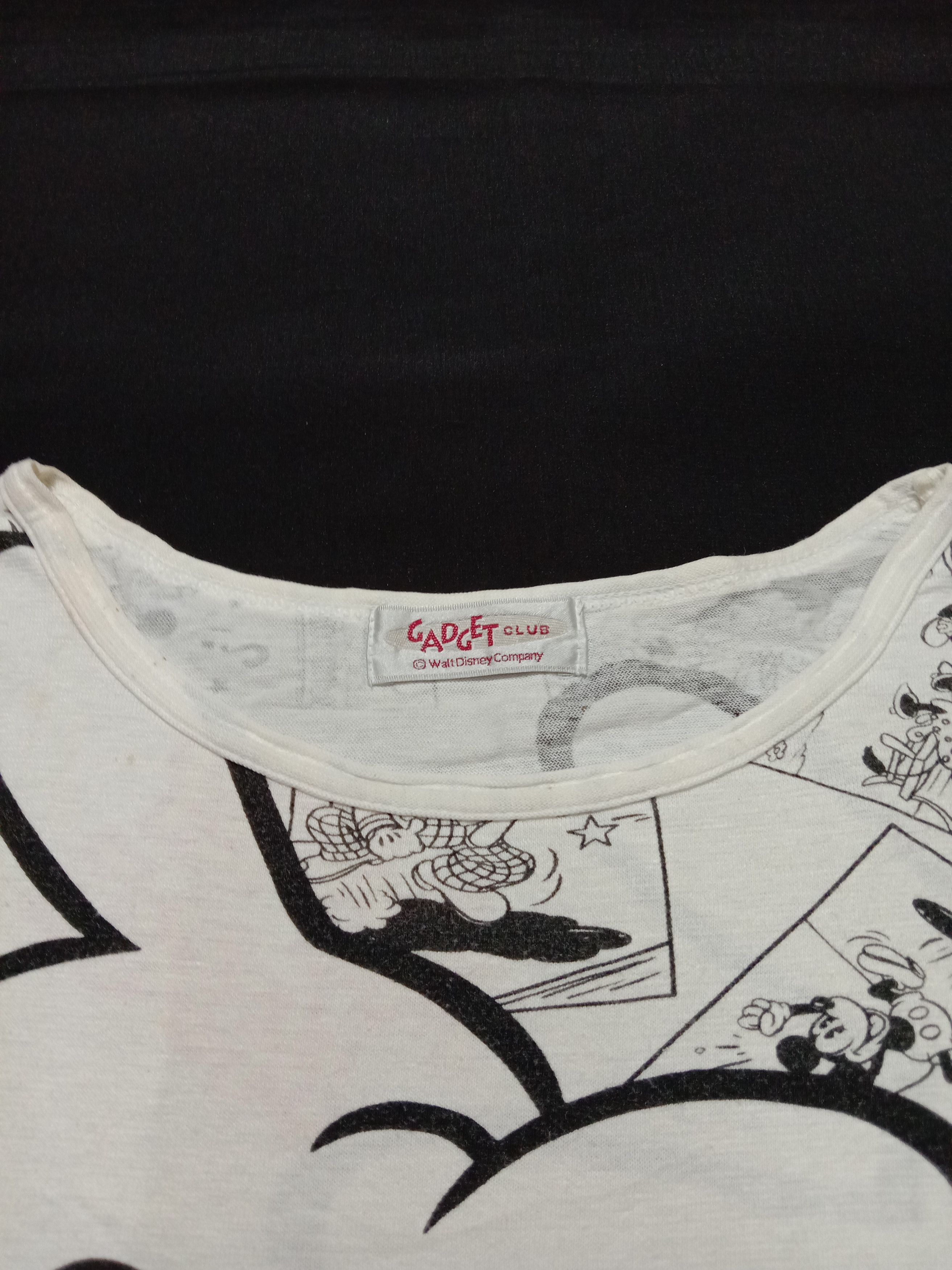 Disney Vintage 90s Mickey Mouse Full Print Tee Walt Disney Size L / US 10 / IT 46 - 4 Thumbnail