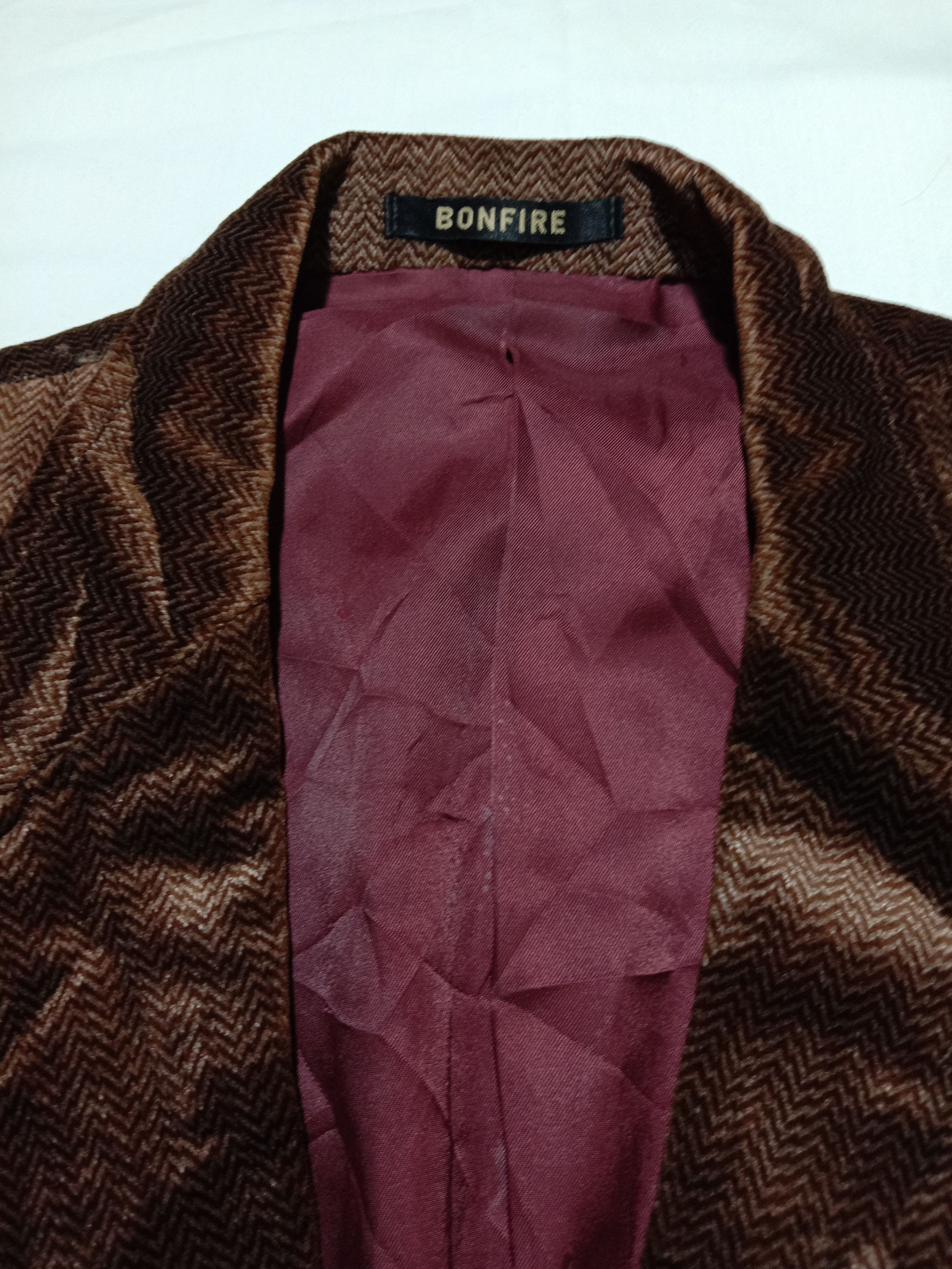 Bonfire Bonfire Niedieck Brilliant Velvet Blazer Jacket Coat Size 46R - 3 Thumbnail