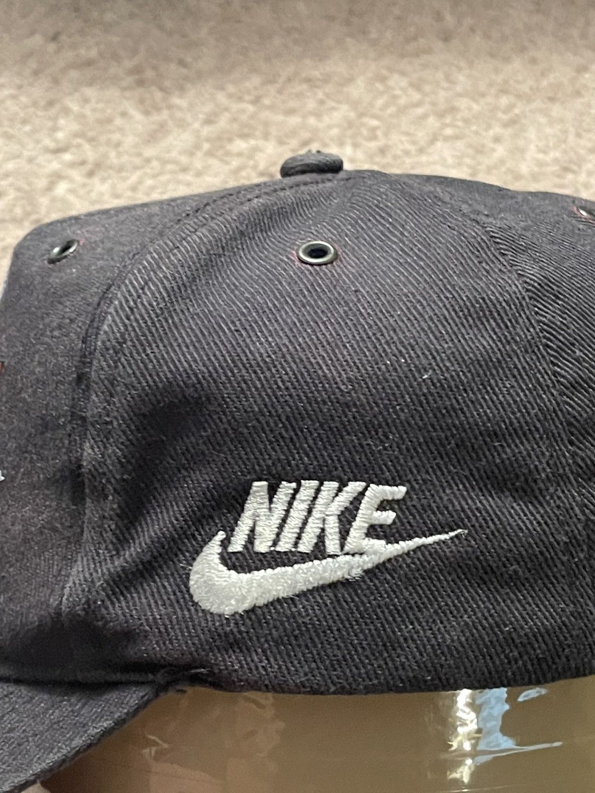 NBA × Nike × Vintage Vintage 90s Nike Charles Barkley Suns Snapback GodzillaCB34 Size ONE SIZE - 8 Thumbnail