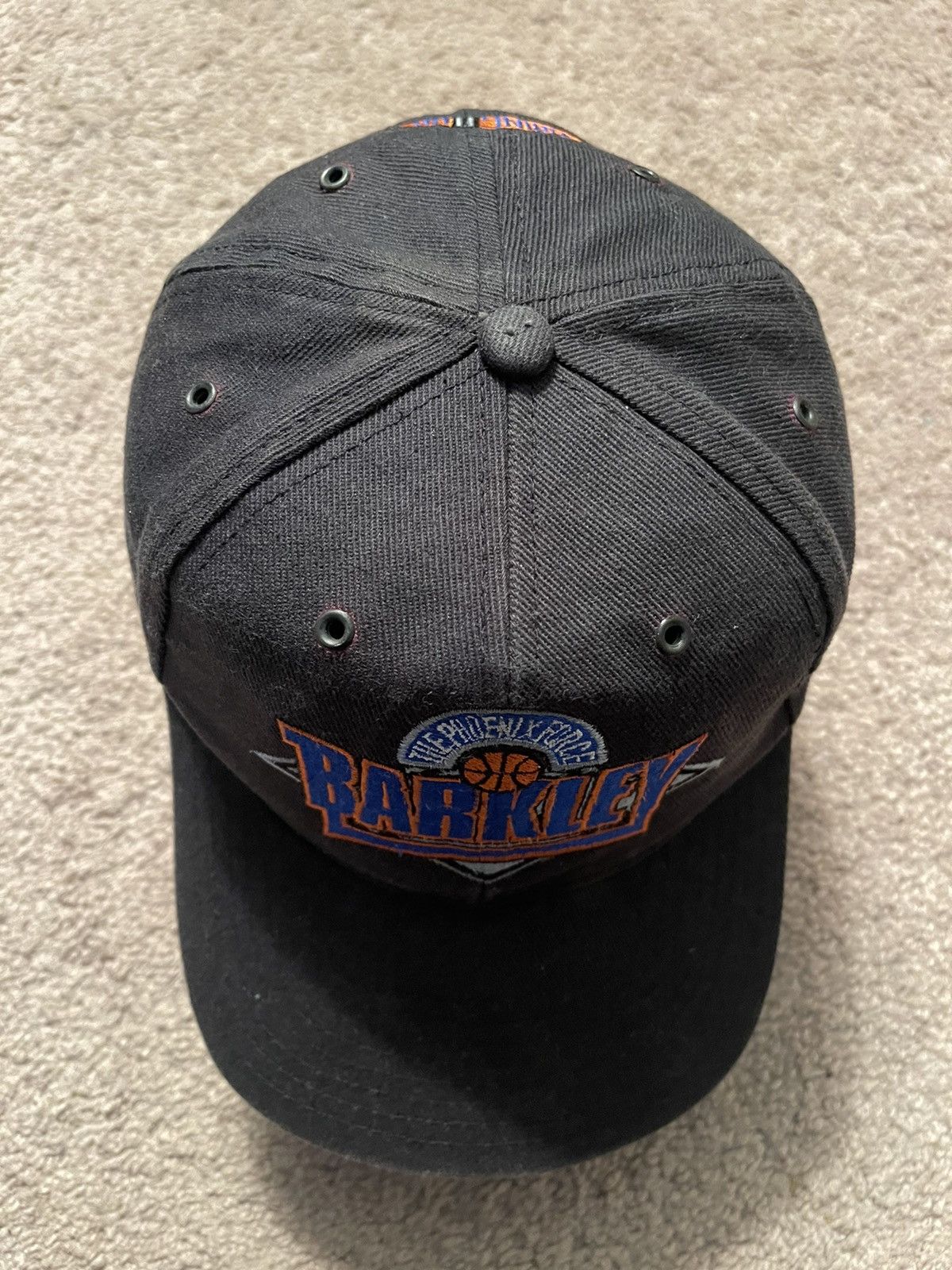 NBA × Nike × Vintage Vintage 90s Nike Charles Barkley Suns Snapback GodzillaCB34 Size ONE SIZE - 5 Thumbnail