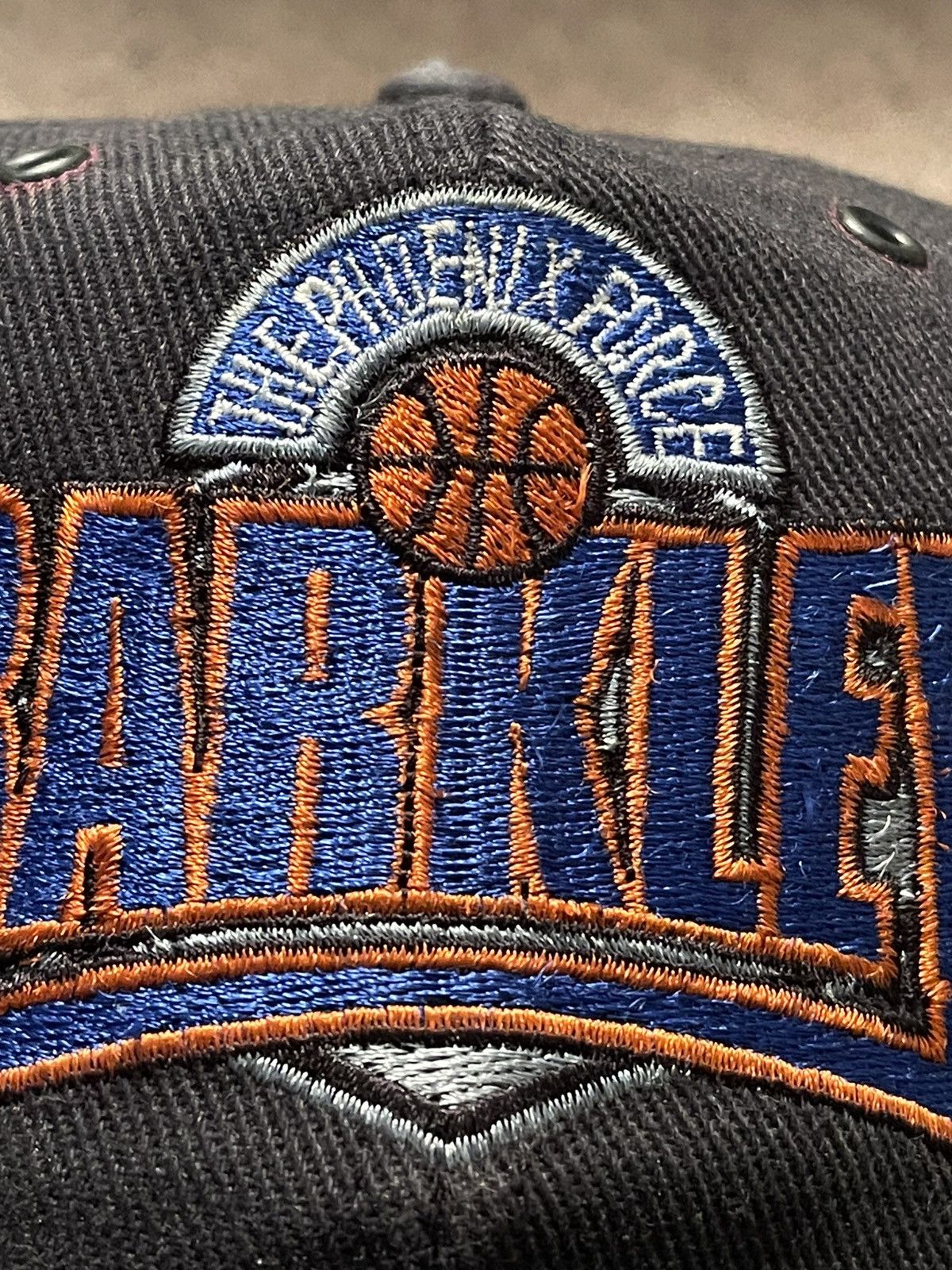 NBA × Nike × Vintage Vintage 90s Nike Charles Barkley Suns Snapback GodzillaCB34 Size ONE SIZE - 3 Thumbnail
