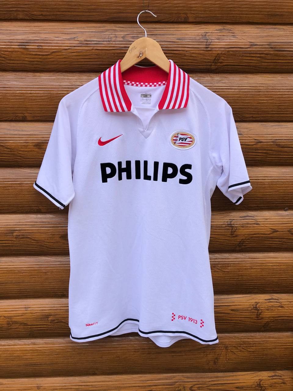 Nike Nike PSV EINDHOVEN 2007 2008 AWAY SHIRT SOCCER JERSEY KIDS Size US S / EU 44-46 / 1 - 1 Thumbnail