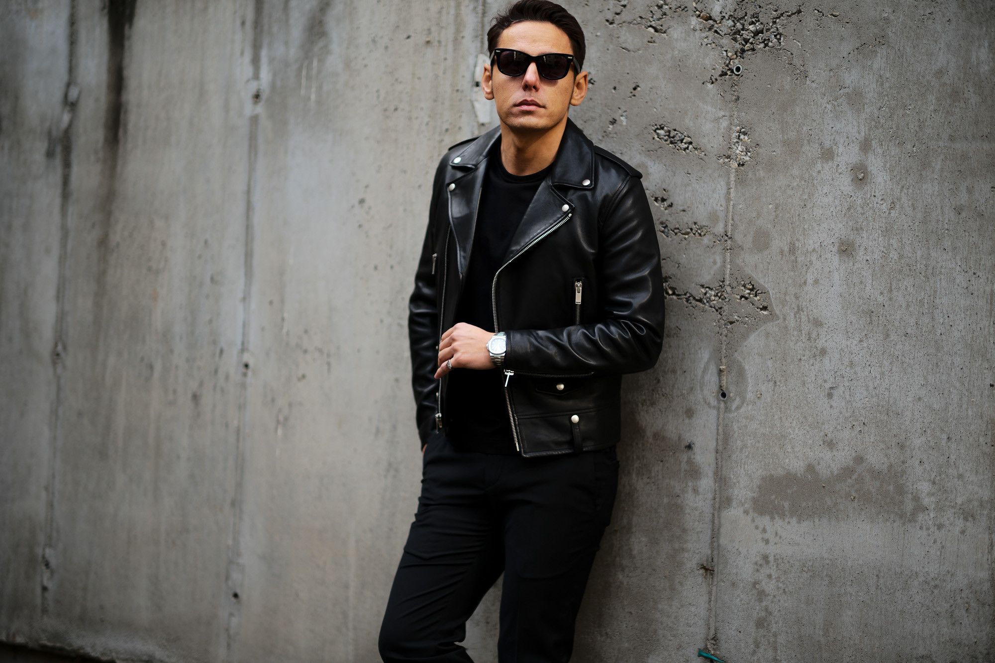Hedi Slimane × Saint Laurent Paris Saint Laurent x Hedi Slimane Calfskin L01 Surf collection Size US S / EU 44-46 / 1 - 11 Thumbnail