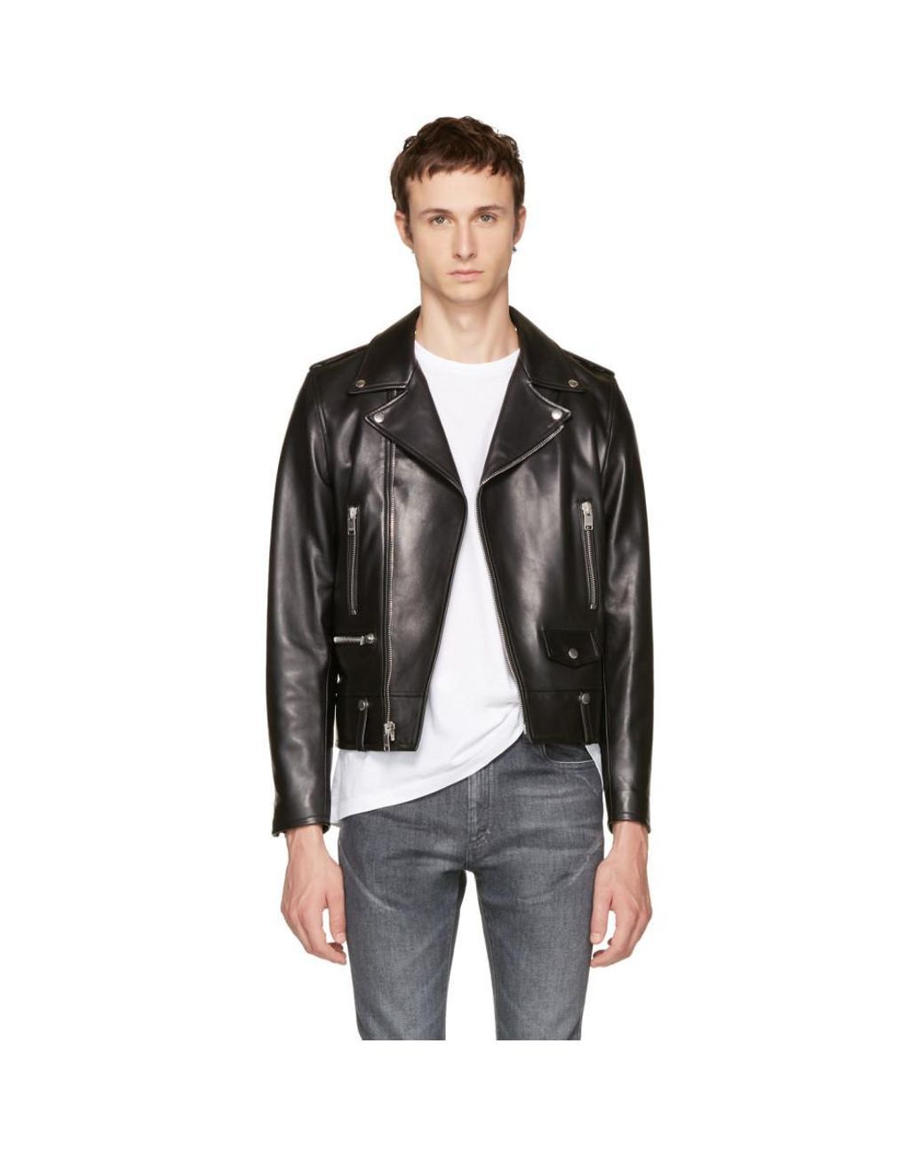 Hedi Slimane × Saint Laurent Paris Saint Laurent x Hedi Slimane Calfskin L01 Surf collection Size US S / EU 44-46 / 1 - 21 Thumbnail