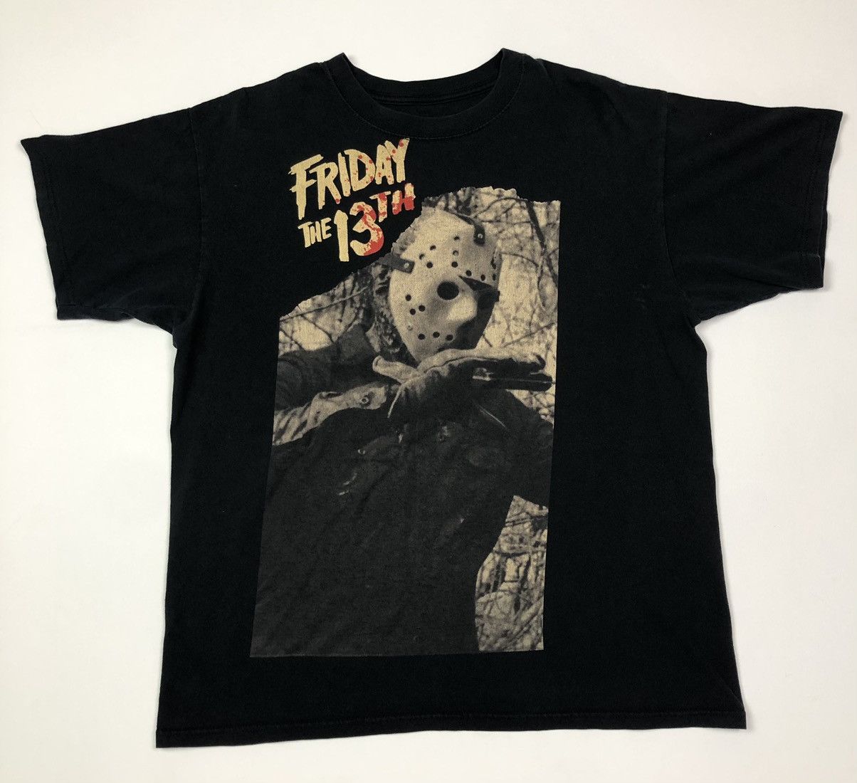 Anvil × Vintage Friday the 13th Jason Voorhees Horror Shirt Adult