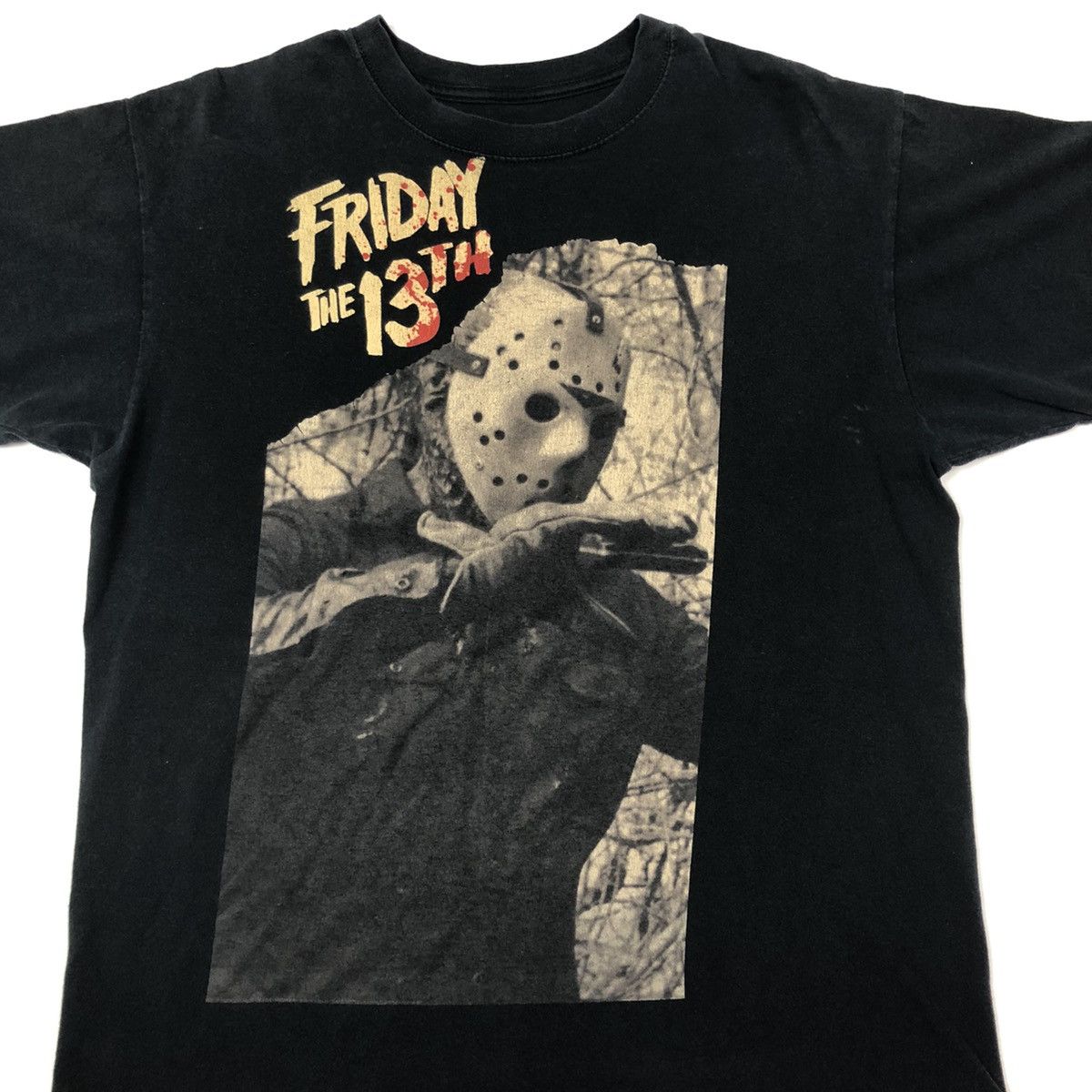 Anvil × Vintage Friday the 13th Jason Voorhees Horror Shirt Adult