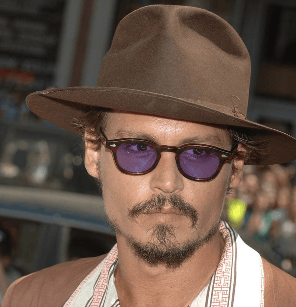 Borsalino Vintage Borsalino Alessandria fedora, 7 1/4, Johnny Depp