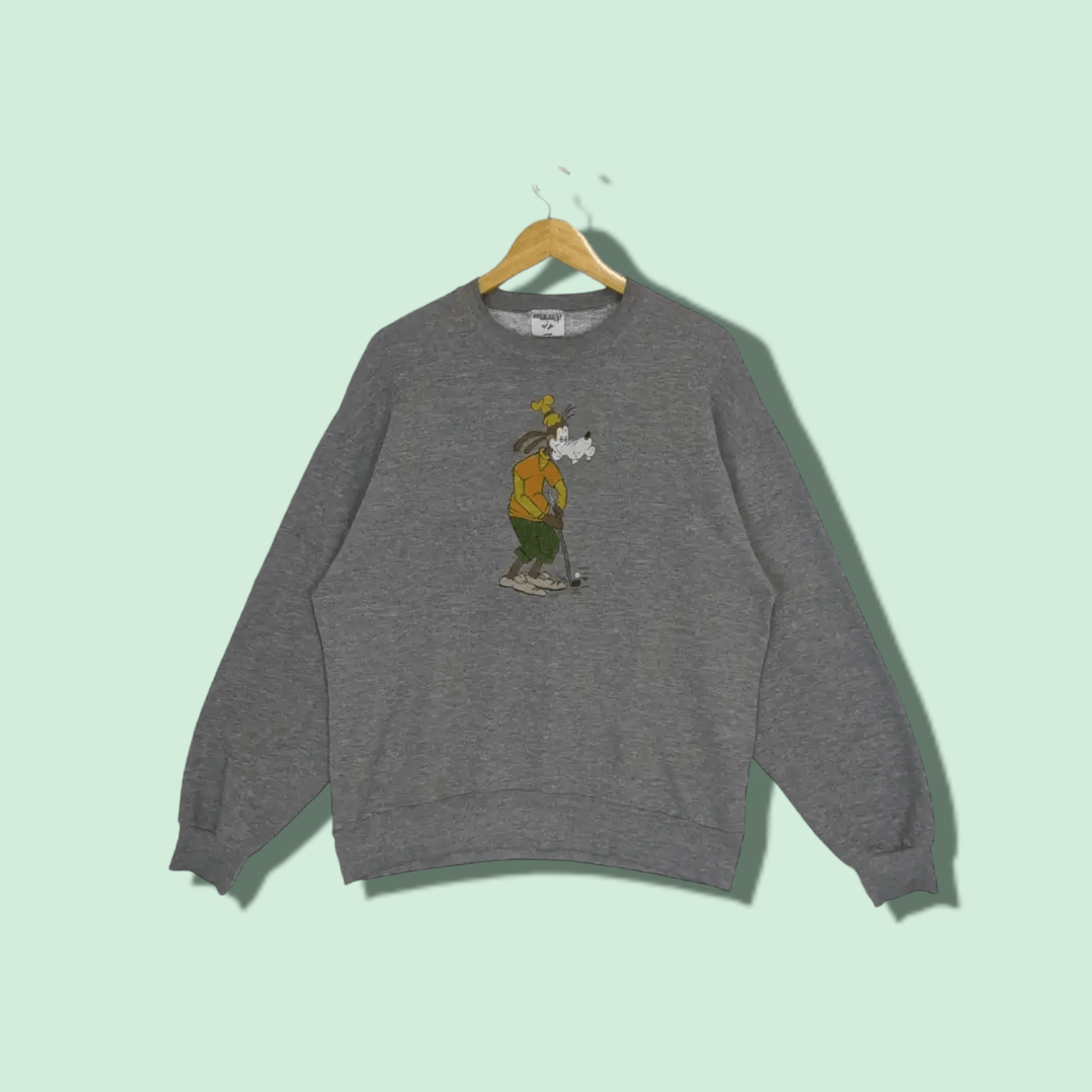 Cartoon Network Vintage 90's JERZEES Goofy Walt Disney Cartoon Sweatshirt Size US L / EU 52-54 / 3 - 1 Thumbnail