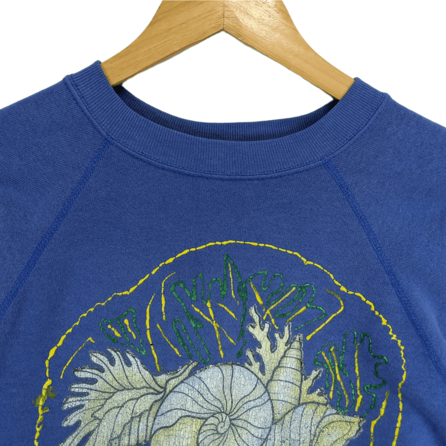 Tultex Vintage 90's TULTEX Snail Animal Graphic Jumper Sweatshirt Size M / US 6-8 / IT 42-44 - 4 Thumbnail