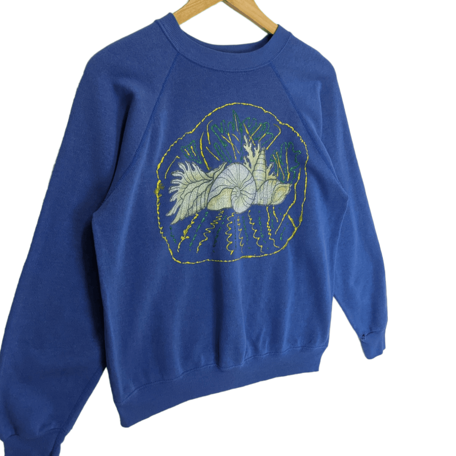 Tultex Vintage 90's TULTEX Snail Animal Graphic Jumper Sweatshirt Size M / US 6-8 / IT 42-44 - 3 Thumbnail