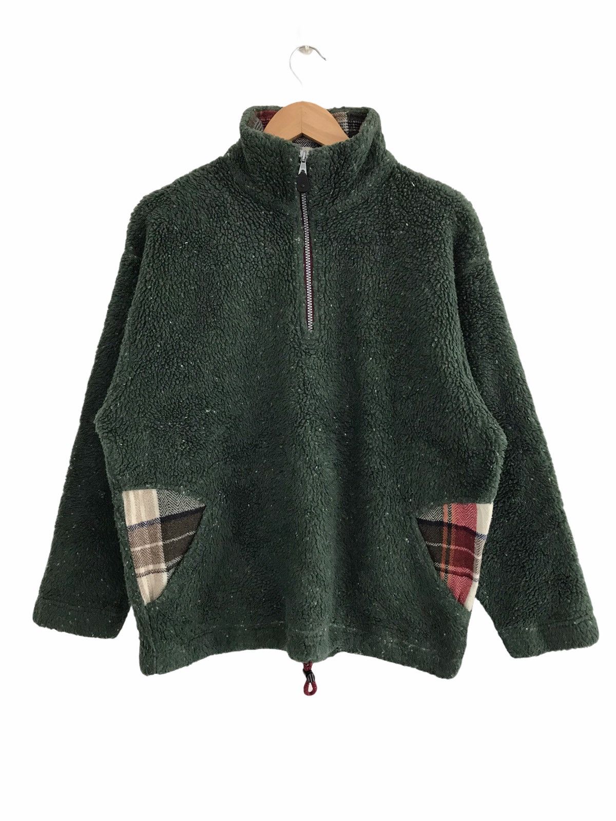 Vintage Hunting World Snowflake Fleece Big Logo Jacket Made In Italy Size US M / EU 48-50 / 2 - 1 Thumbnail