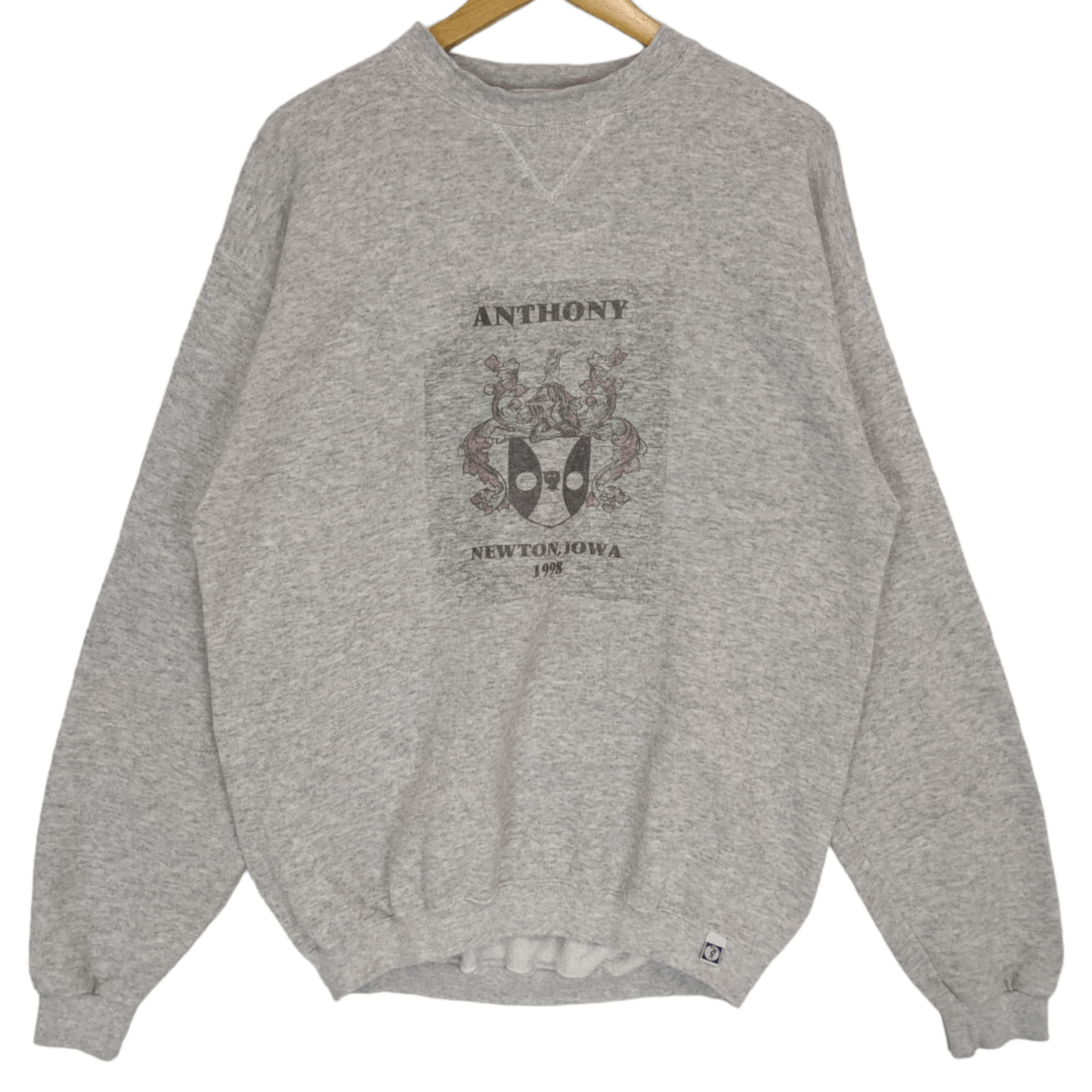 Vintage Vintage 90's ANTHONY Newton Iowa 1998 Jumper Sweatshirt Size US L / EU 52-54 / 3 - 2 Thumbnail