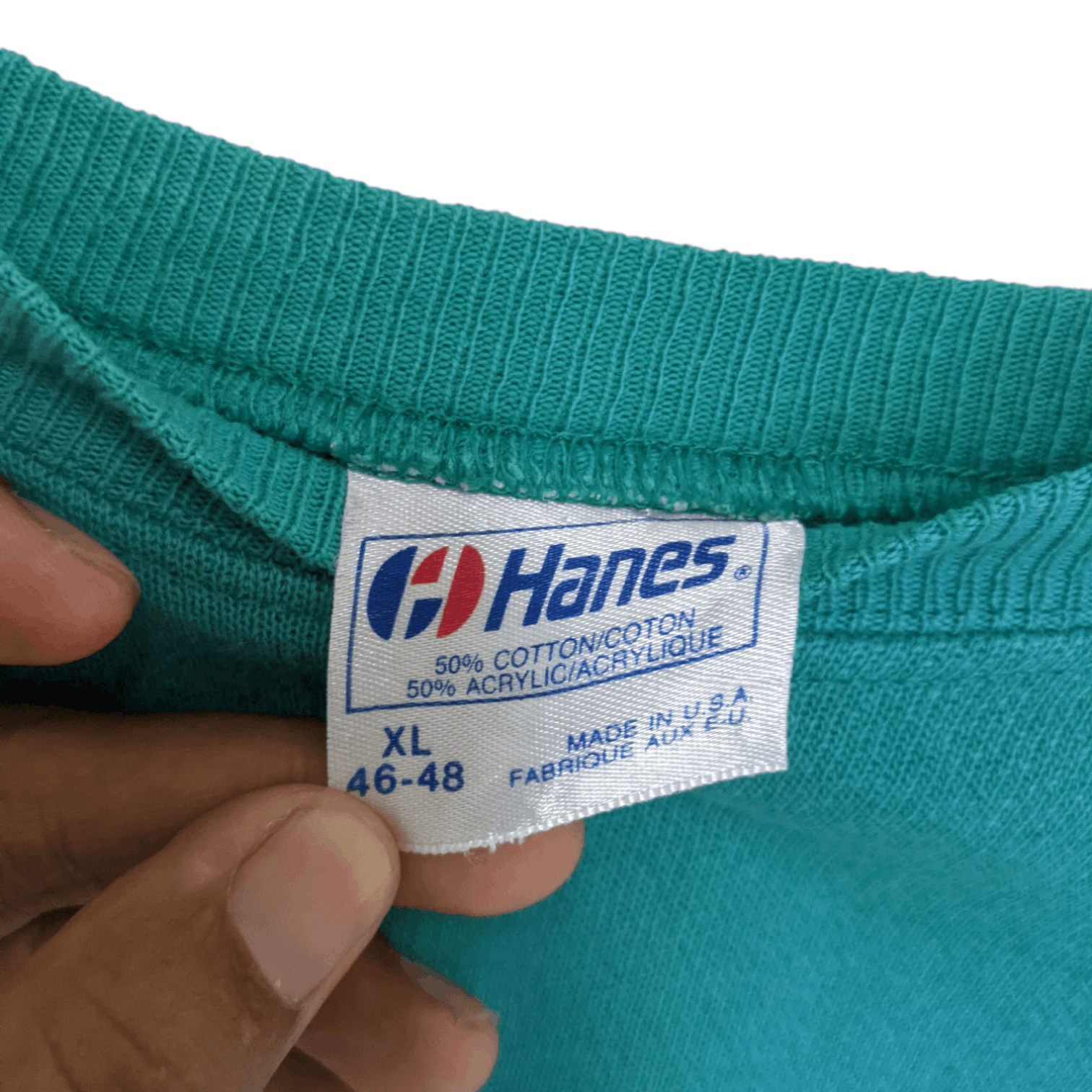 Hanes Vintage 80's HANES Sanibel Island Florida Jumper Sweatshirt Size US XL / EU 56 / 4 - 8 Thumbnail