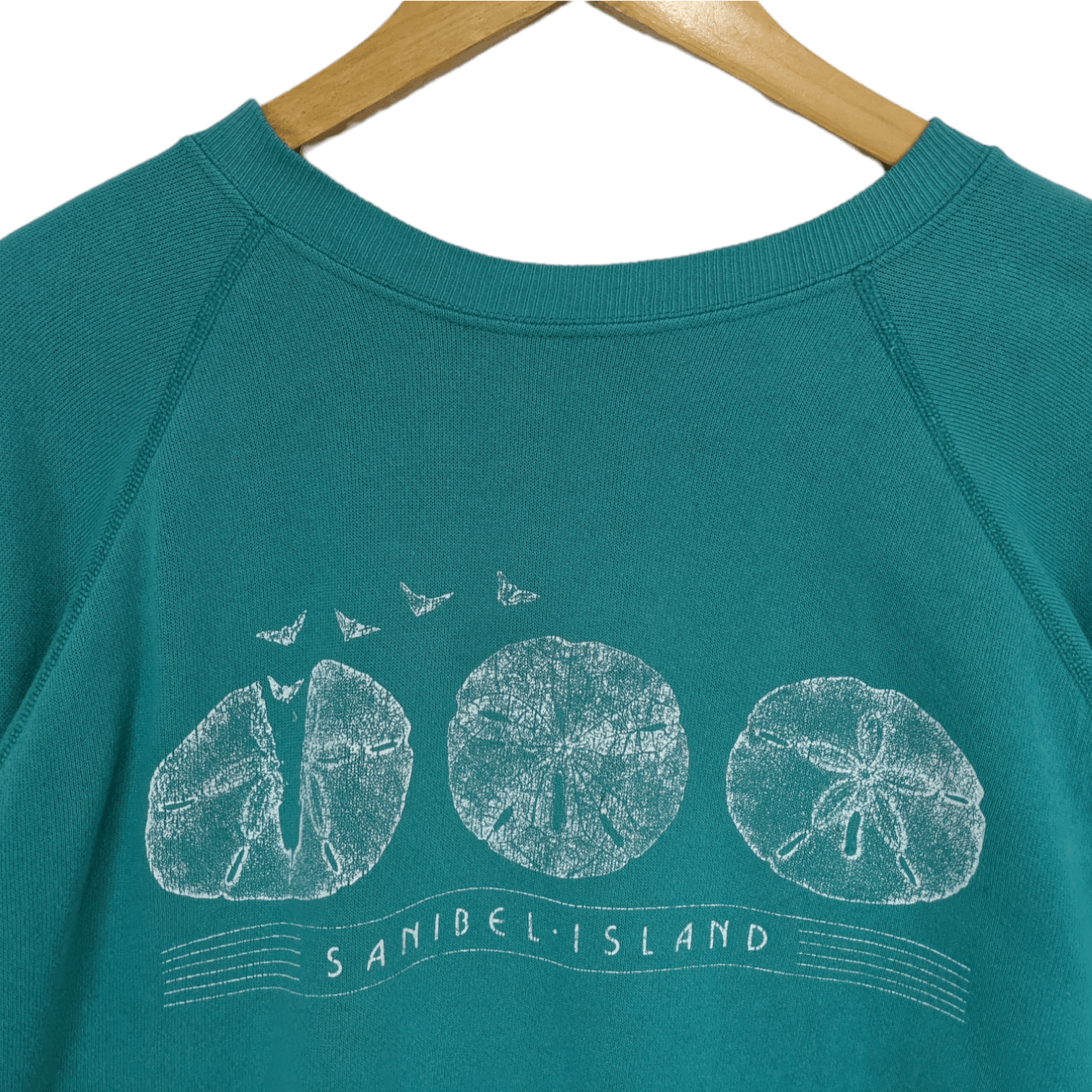Hanes Vintage 80's HANES Sanibel Island Florida Jumper Sweatshirt Size US XL / EU 56 / 4 - 4 Thumbnail
