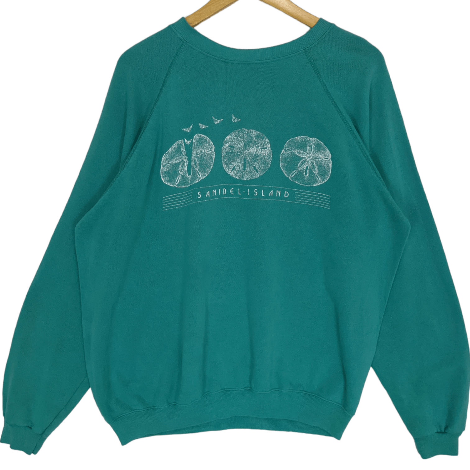 Hanes Vintage 80's HANES Sanibel Island Florida Jumper Sweatshirt Size US XL / EU 56 / 4 - 2 Thumbnail