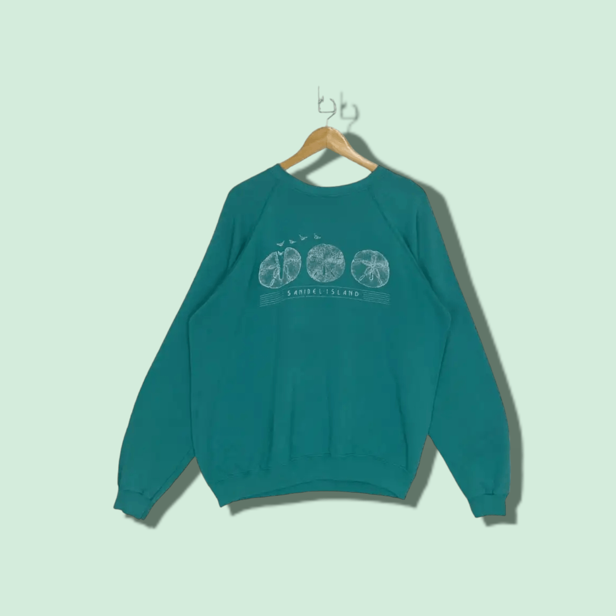 Hanes Vintage 80's HANES Sanibel Island Florida Jumper Sweatshirt Size US XL / EU 56 / 4 - 1 Thumbnail