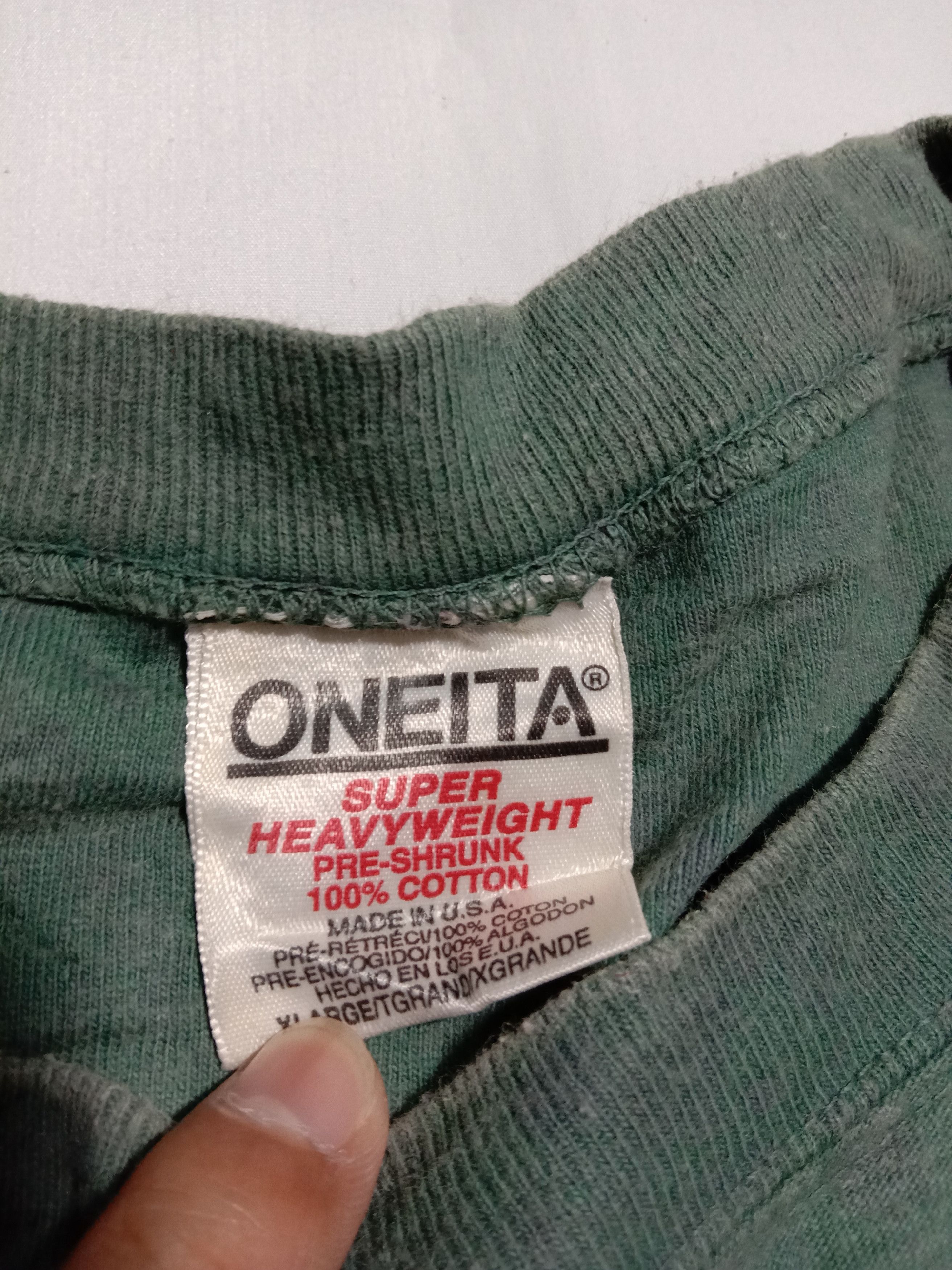 Vintage Vintage ONEITA T Shirt Made in USA 'People Tools' Size US XL / EU 56 / 4 - 3 Thumbnail