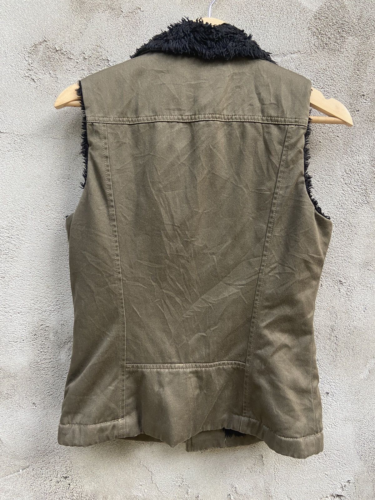 Diesel Vintage Diesel Sherpa Sleeveless Jacket Size M / US 6-8 / IT 42-44 - 2 Thumbnail