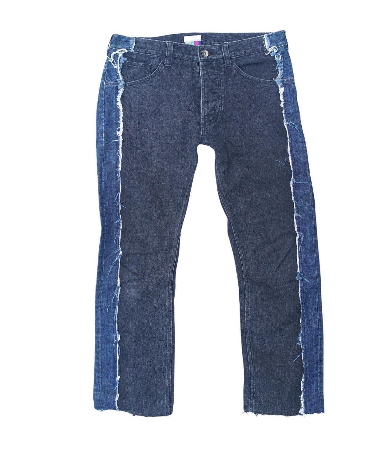 Facetasm Facetasm Raw Cut Seam Denim Size US 30 / EU 46 - 1 Thumbnail