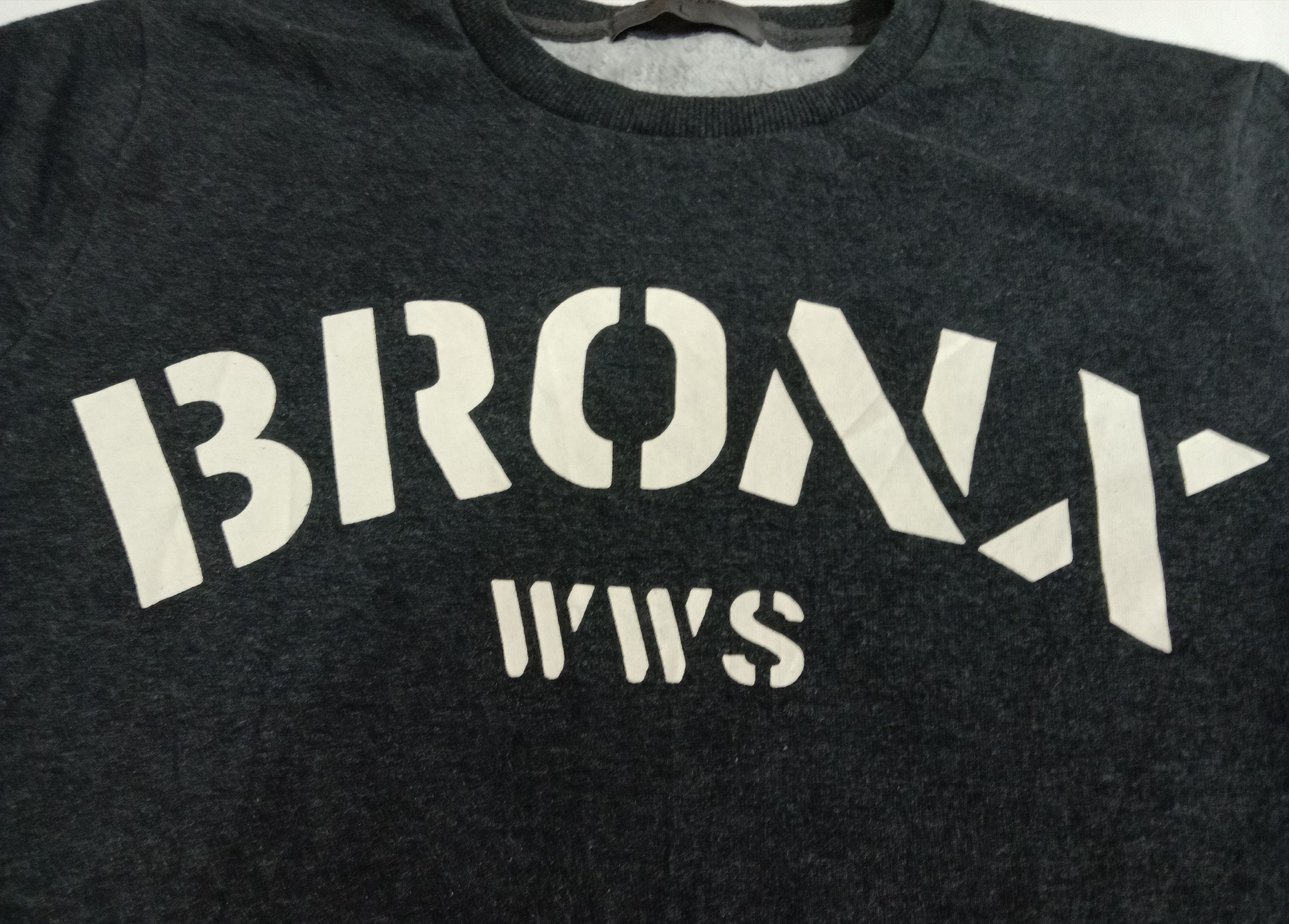 Designer Spell Out BRONX WWS by GIORDANO Sweatshirt Size US M / EU 48-50 / 2 - 3 Thumbnail