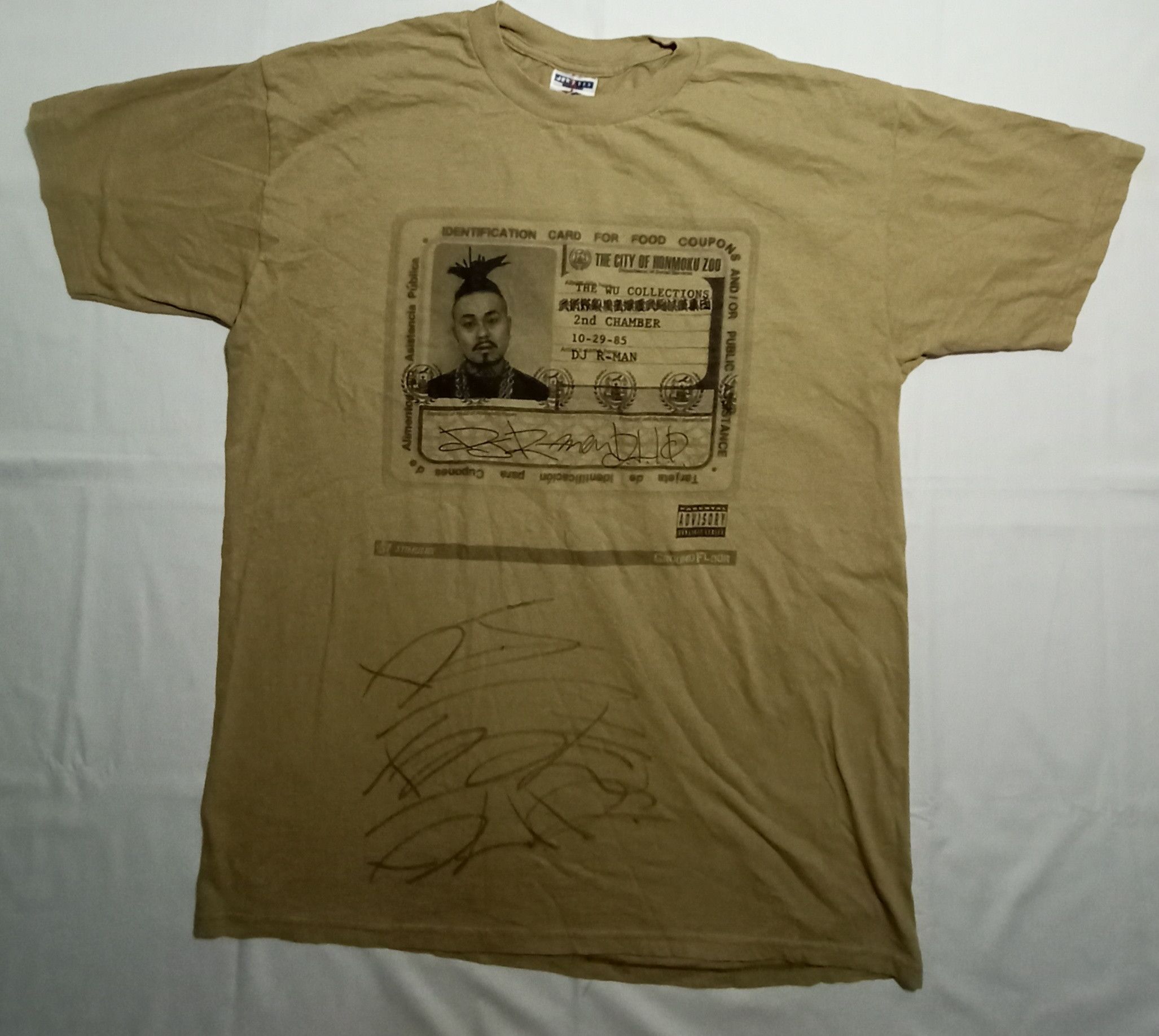 Jerzees Vintage DJ R-Man Parental Control ID Card For Food Coupon Size US L / EU 52-54 / 3 - 1 Thumbnail