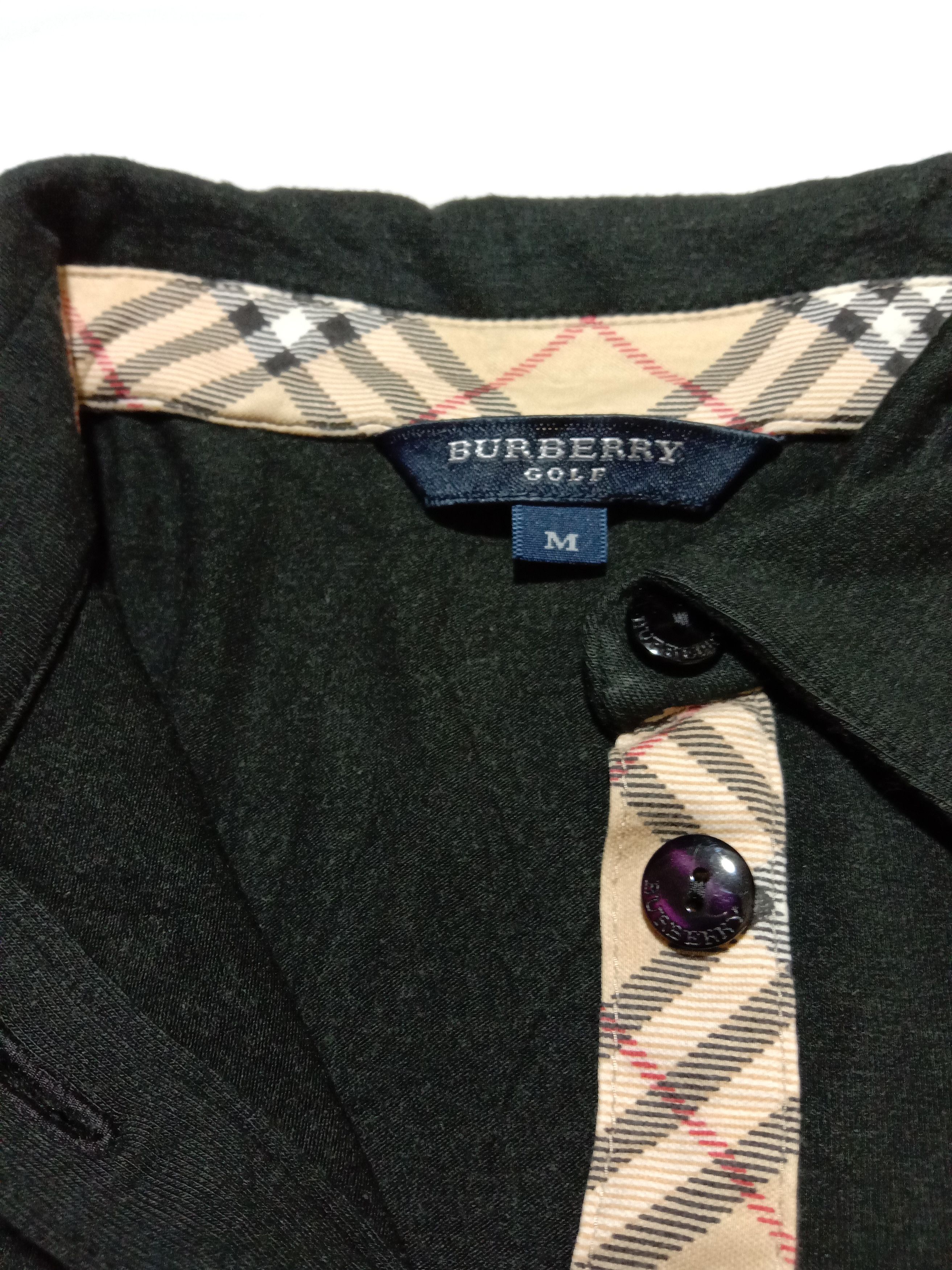 Burberry Burberry Golf Long Sleeve Polo Shirt Embroidery Logo Size S / US 4 / IT 40 - 3 Thumbnail