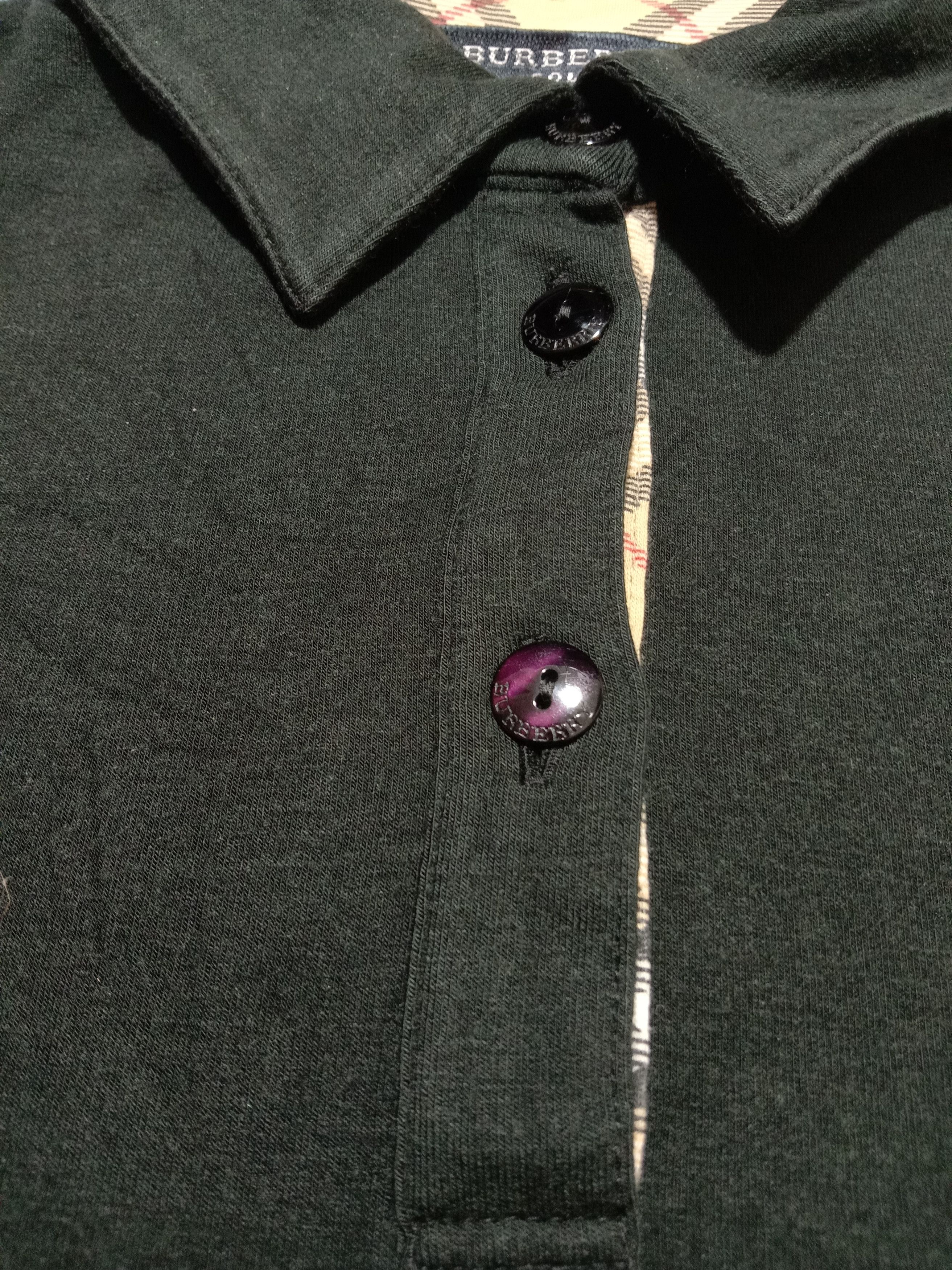 Burberry Burberry Golf Long Sleeve Polo Shirt Embroidery Logo Size S / US 4 / IT 40 - 4 Thumbnail
