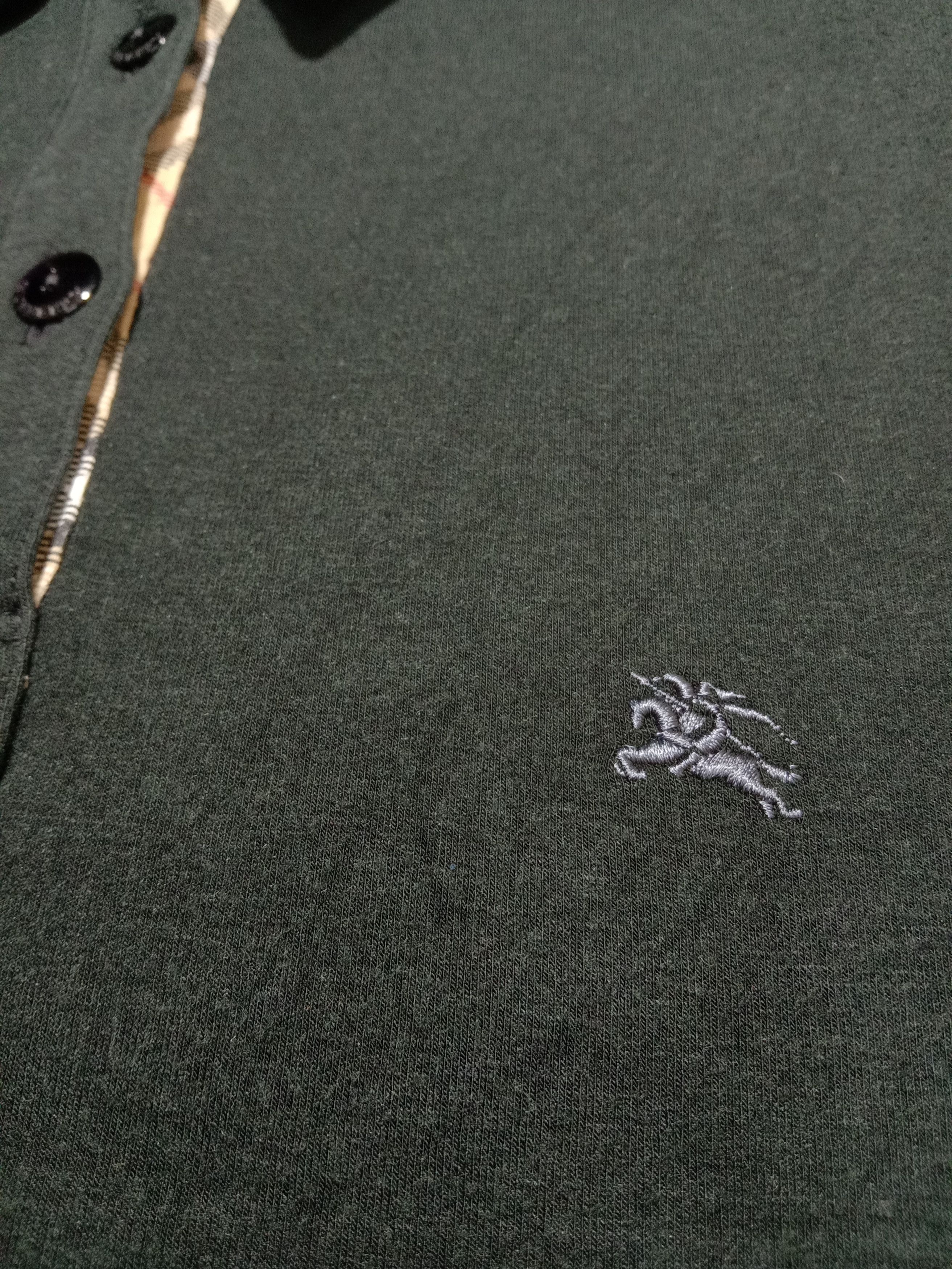 Burberry Burberry Golf Long Sleeve Polo Shirt Embroidery Logo Size S / US 4 / IT 40 - 7 Thumbnail