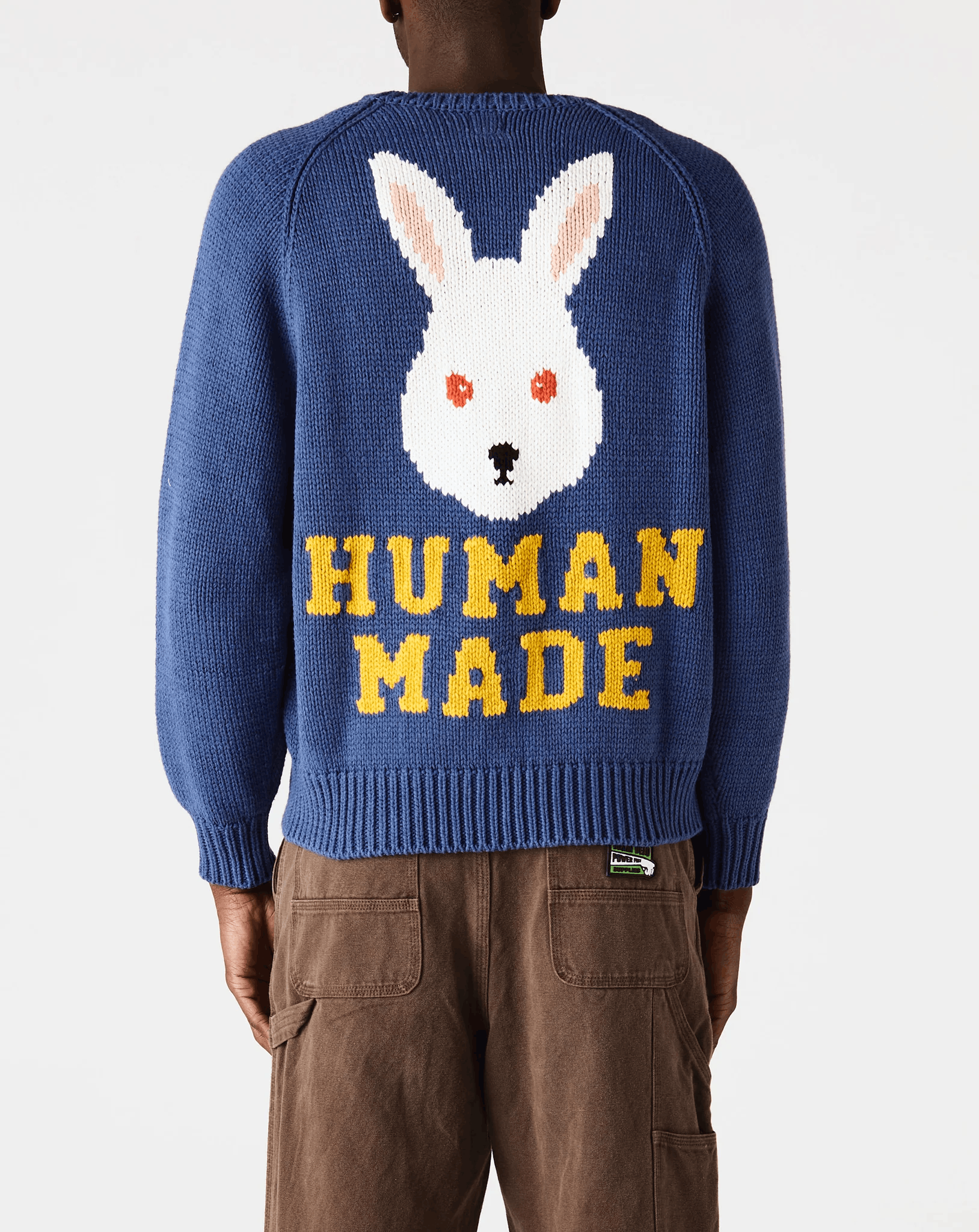 Human Made Human Made Raglan Sleeve Knit Blue Size US XL / EU 56 / 4 - 6 Thumbnail