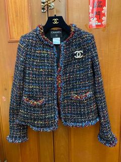 CHANEL 18K Tweed & Faux Fur Jacket 34 FR - Timeless Luxuries